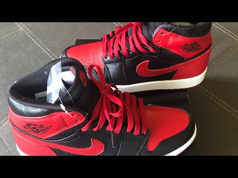 Air Jordan 1 OG Banned/Bred 2011 (LN5 A1 ,Deadstock,with tiny Flaws)