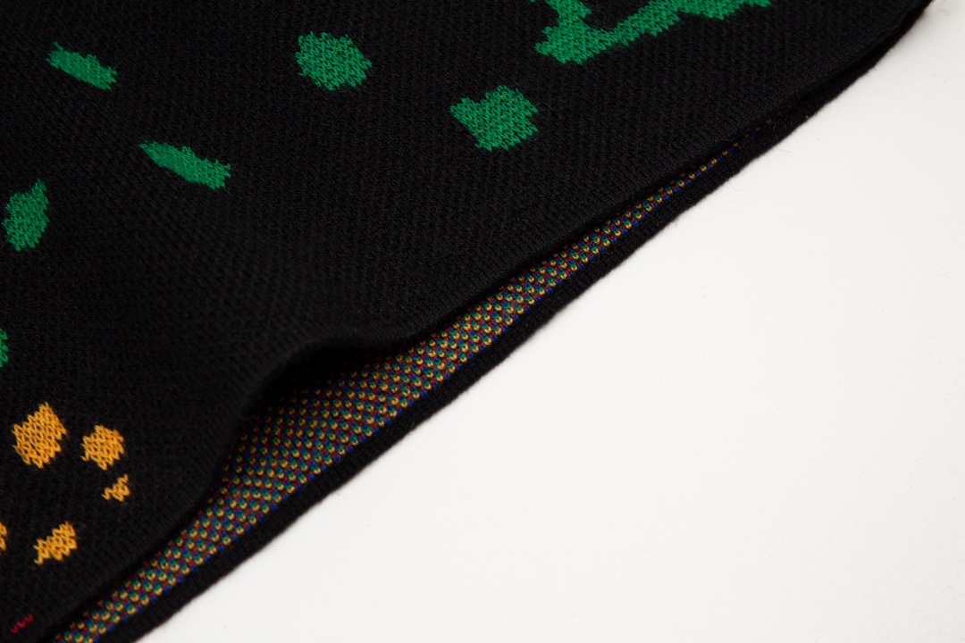 Rhud3 2023ss men’s and women’s same style cashew flower knitted shorts