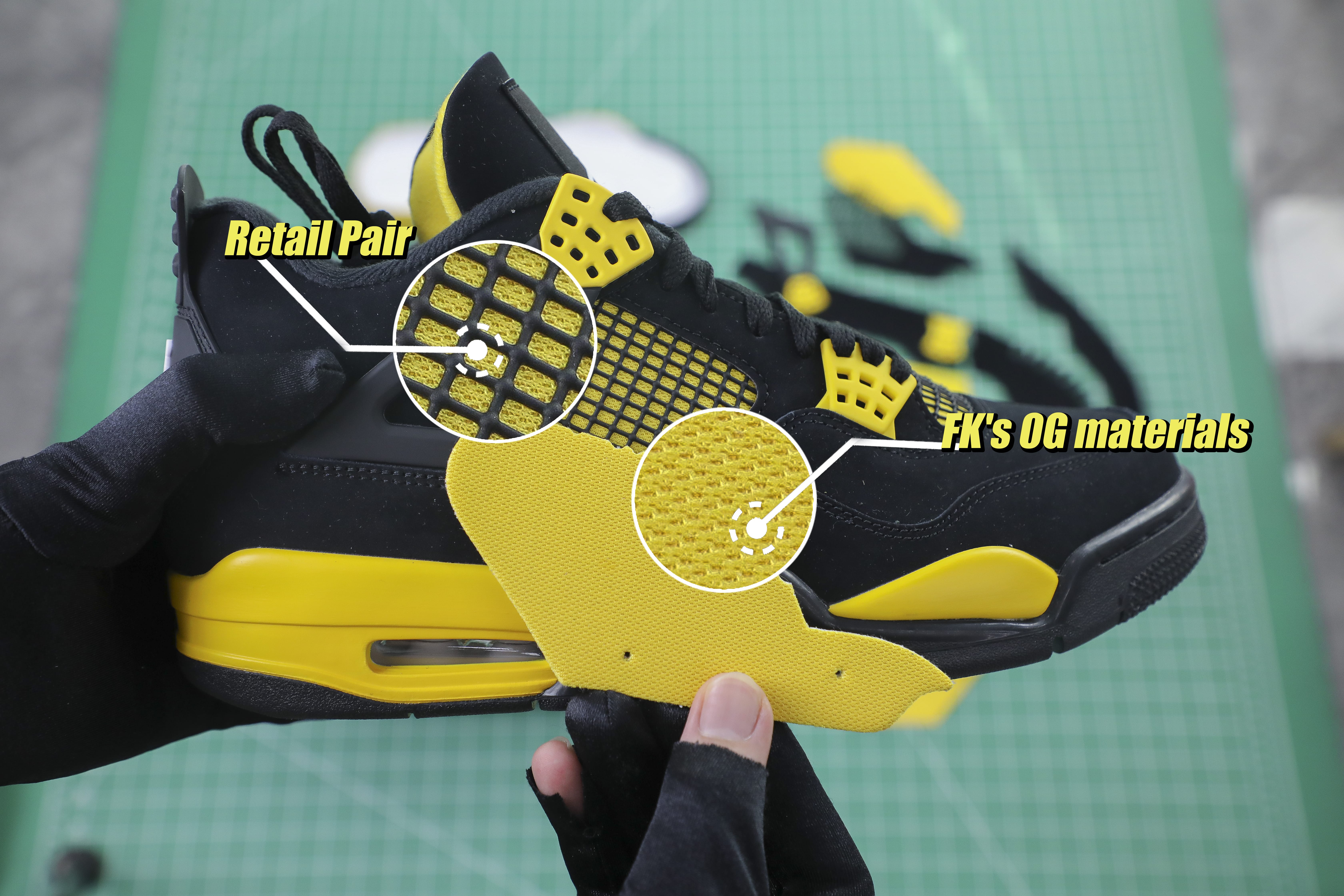 Air Jordan 4 Retro Thunder 2023 (LN5 A1 Batch)