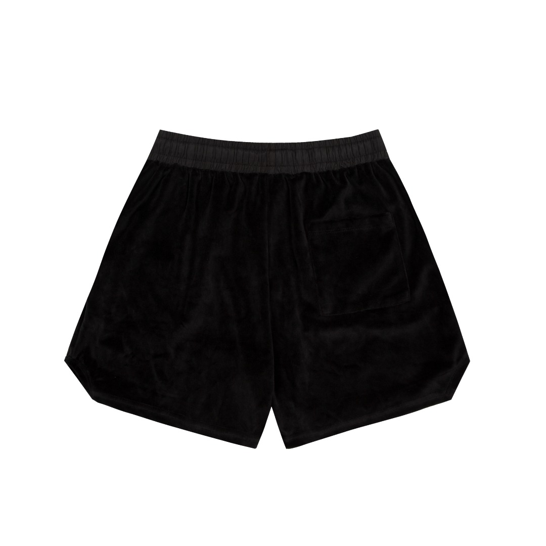 Letter high street flocking shorts