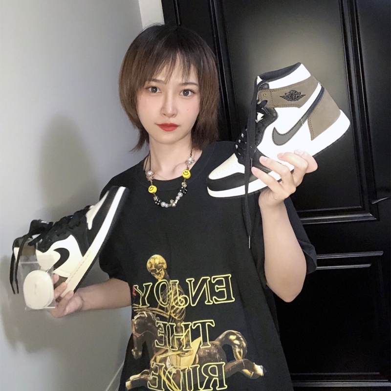 Travis Scott Concert retro art letter printing short sleeves