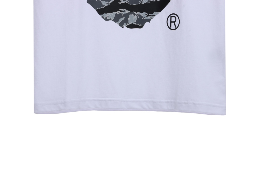 BAPE ape head mountain peak printing short sleeves