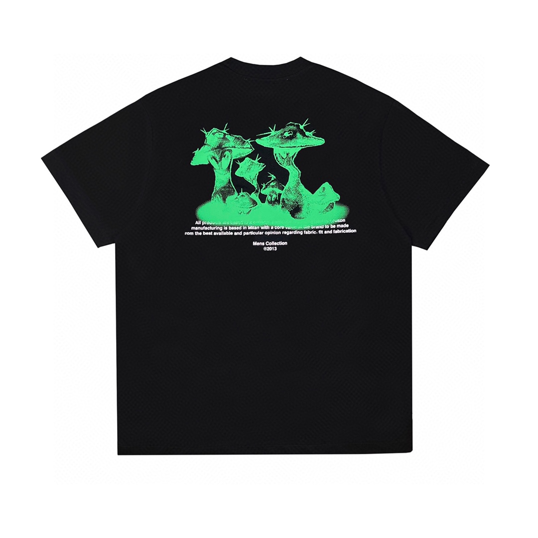Ow green mushroom 🍄 printing short sleeves