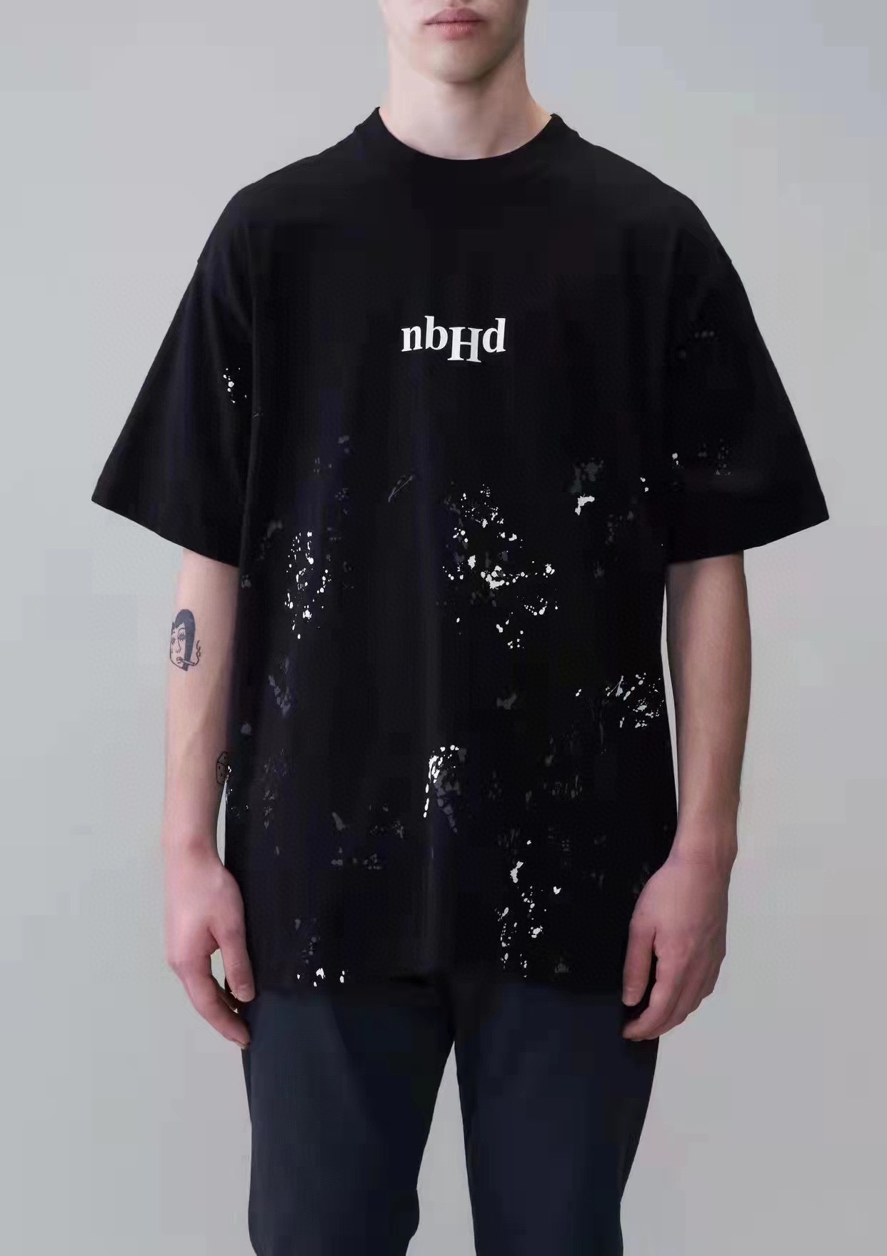 NBHD splash ink short sleeves