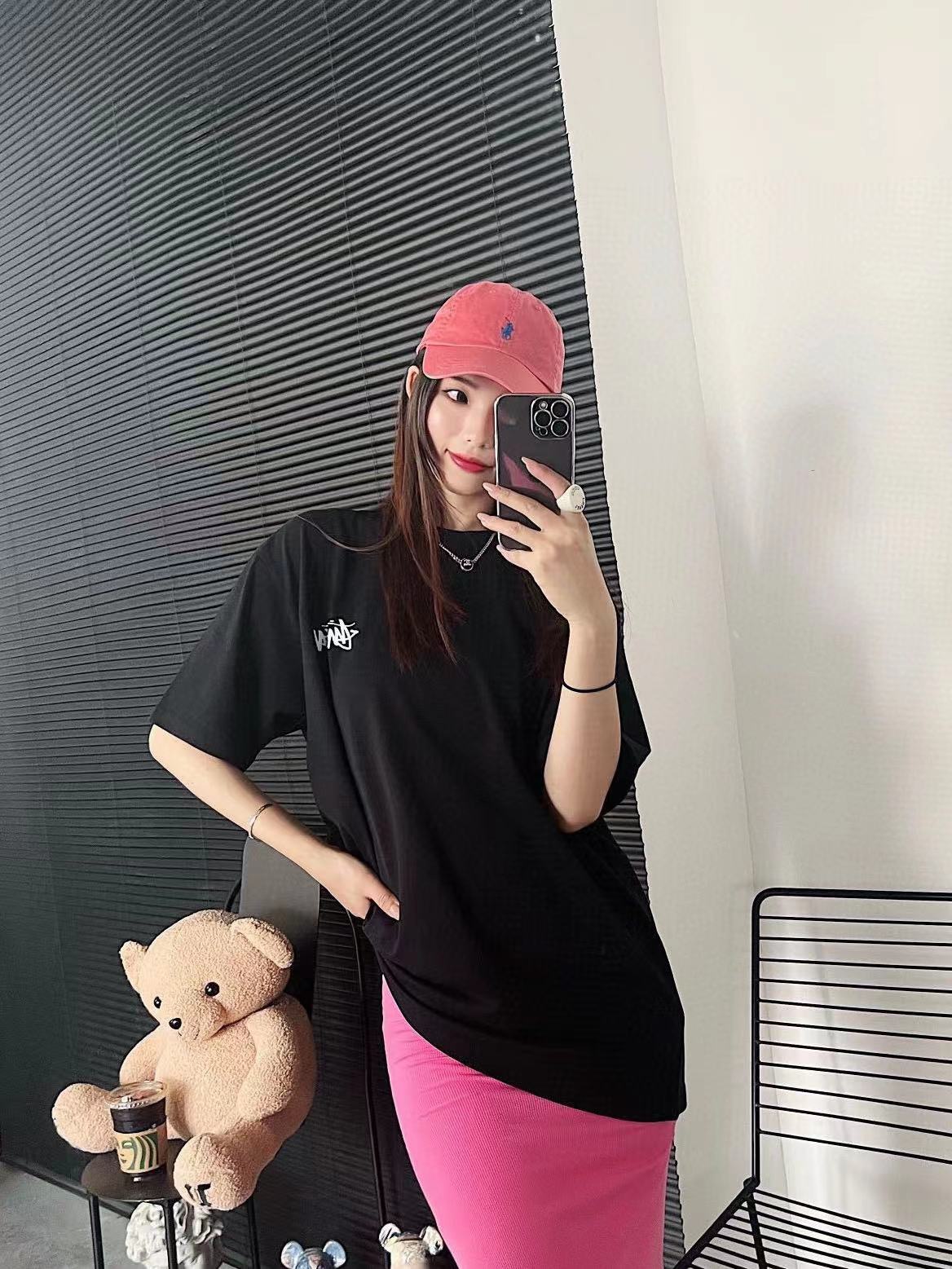 Stussy Colored Graffiti Doll Short Sleeve T-Shirt