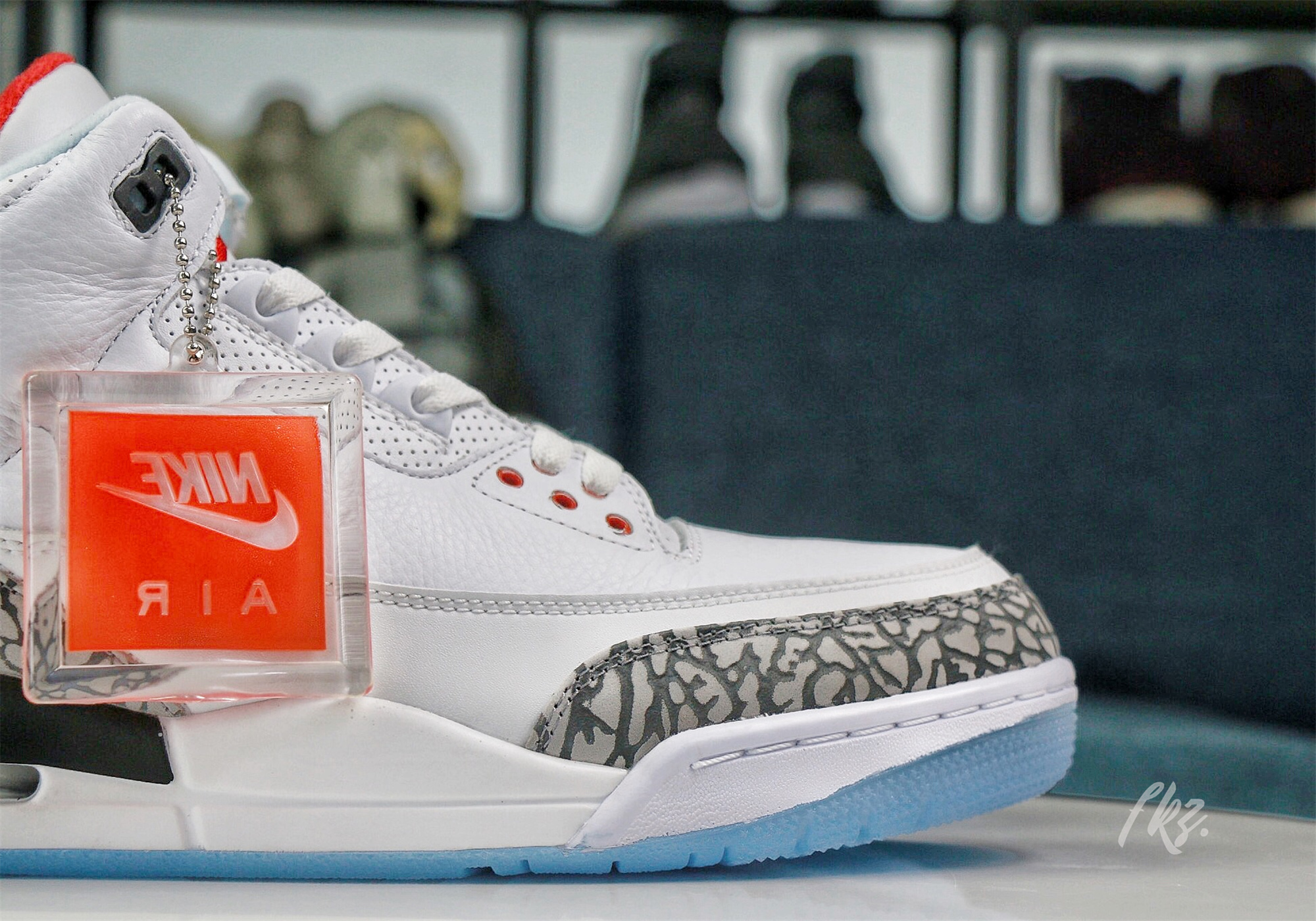 Air Jordan 3 Retro Free Throw Line White Cement 2018