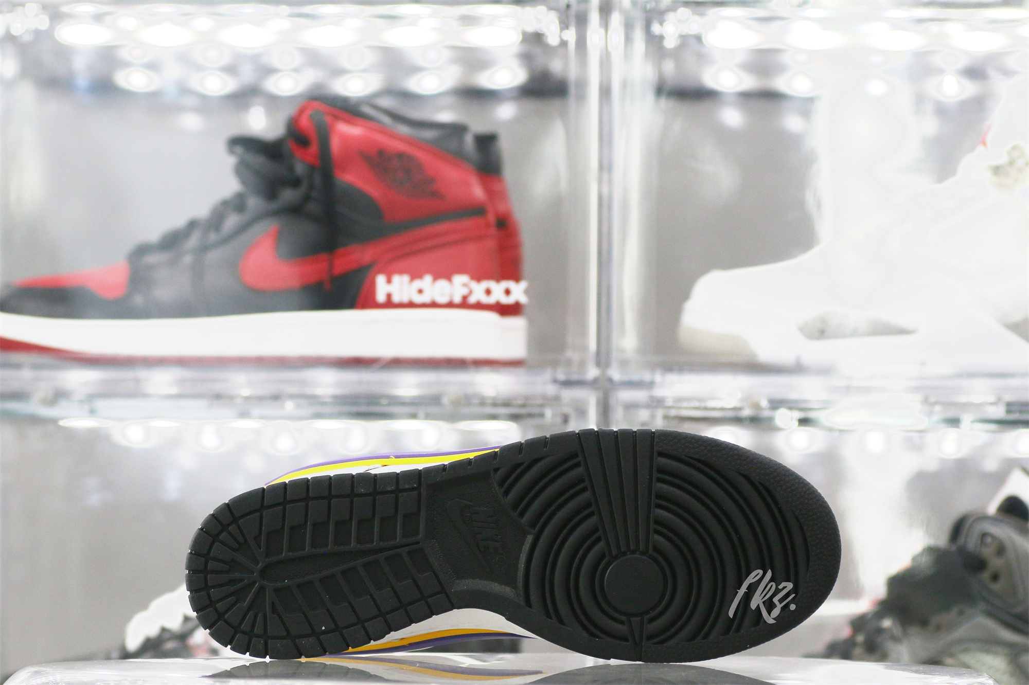 Nike SB Dunk Low & Athena Sail Pink Purple Gold