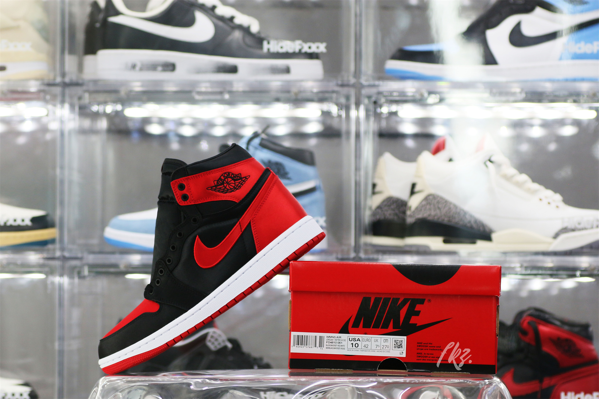 Jordan 1 Retro Satin Bred/Banned 2023 (LN5 A1)