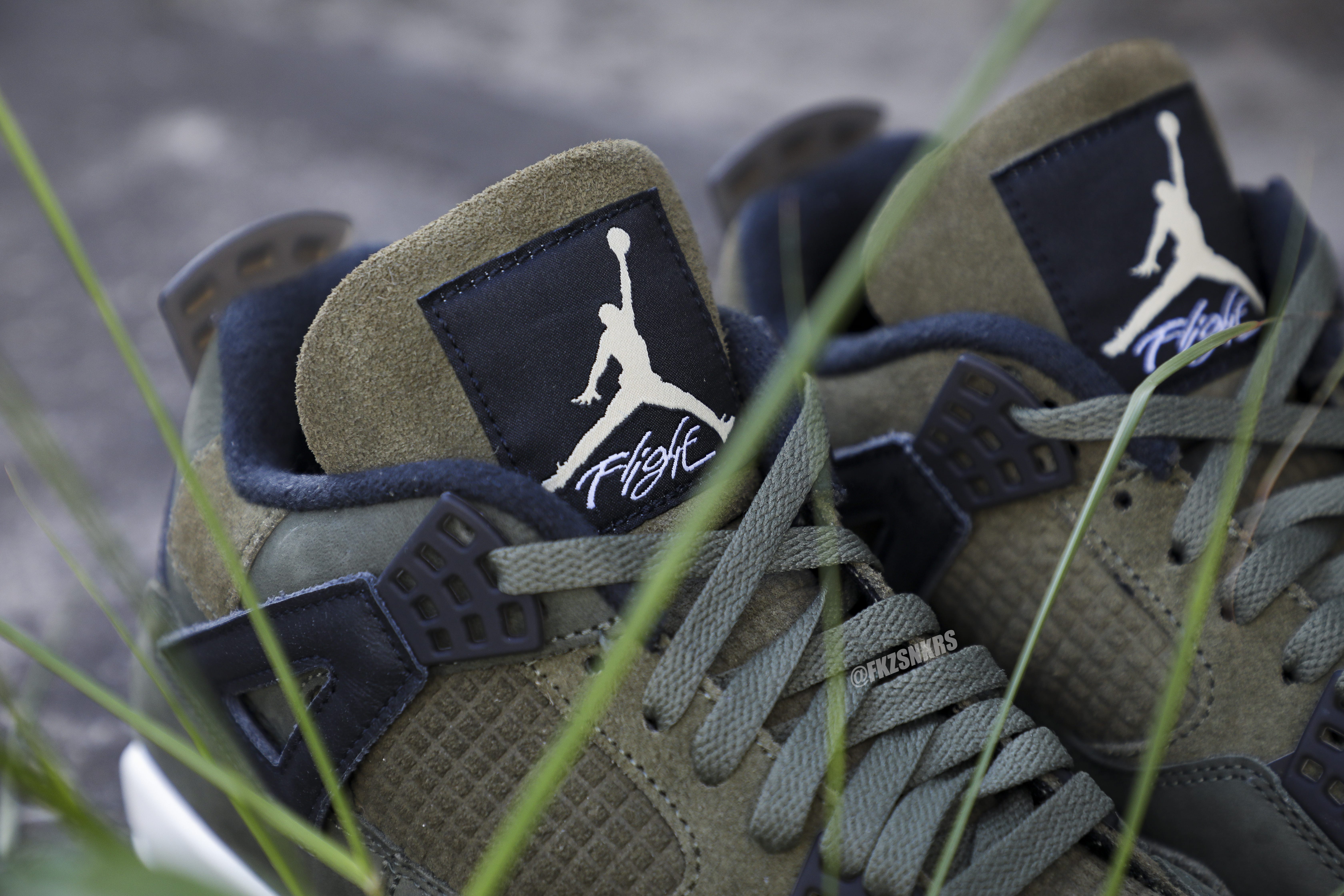 Air Jordan 4 Retro SE Craft Medium Olive (LN5 A1)