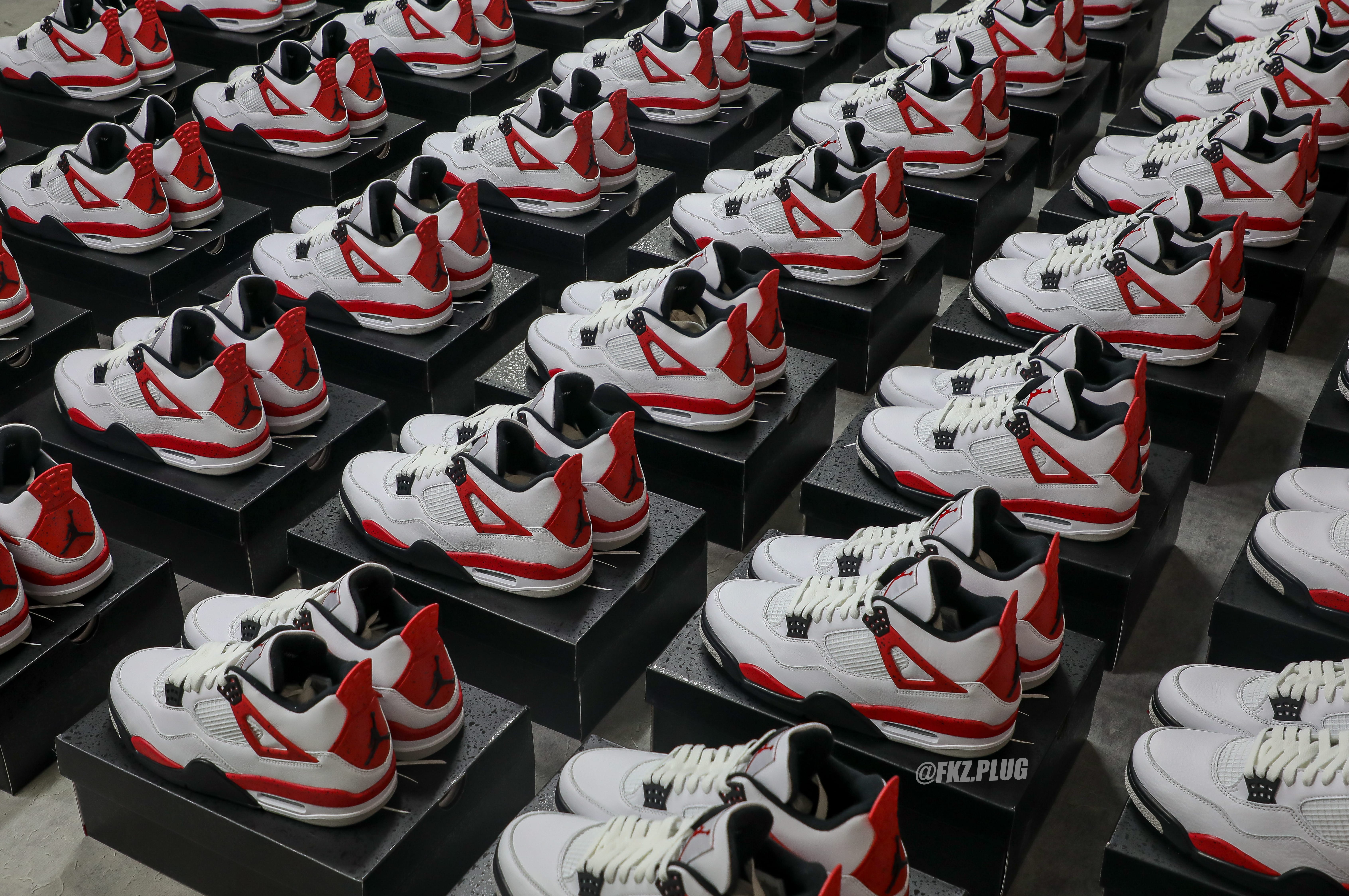 Air Jordan 4 Red Cement 2023 (LN5 A1 Batch)