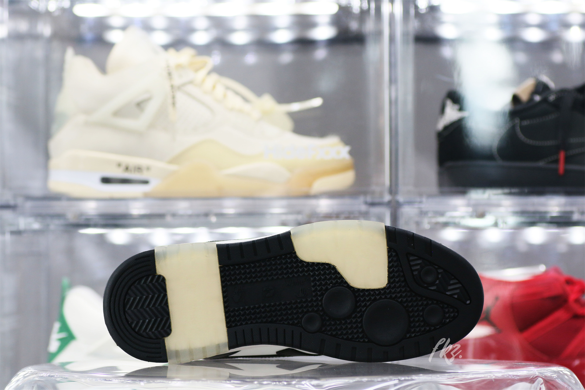 OFF-WHITE Black & White Out Of Office Sneakers