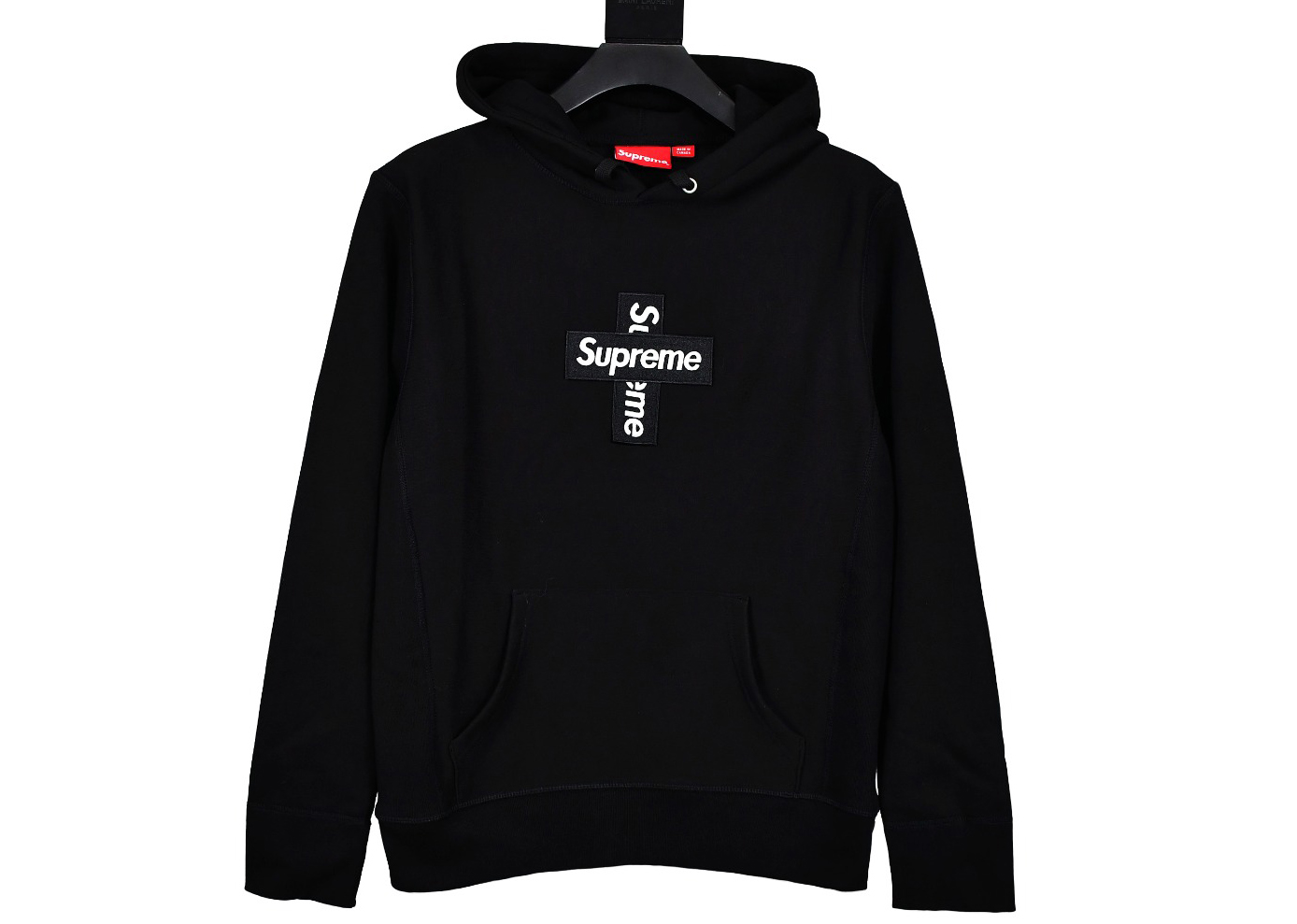 Supreme FW20 Week 15 Cross Box Logo Hooded Sweatshirt
