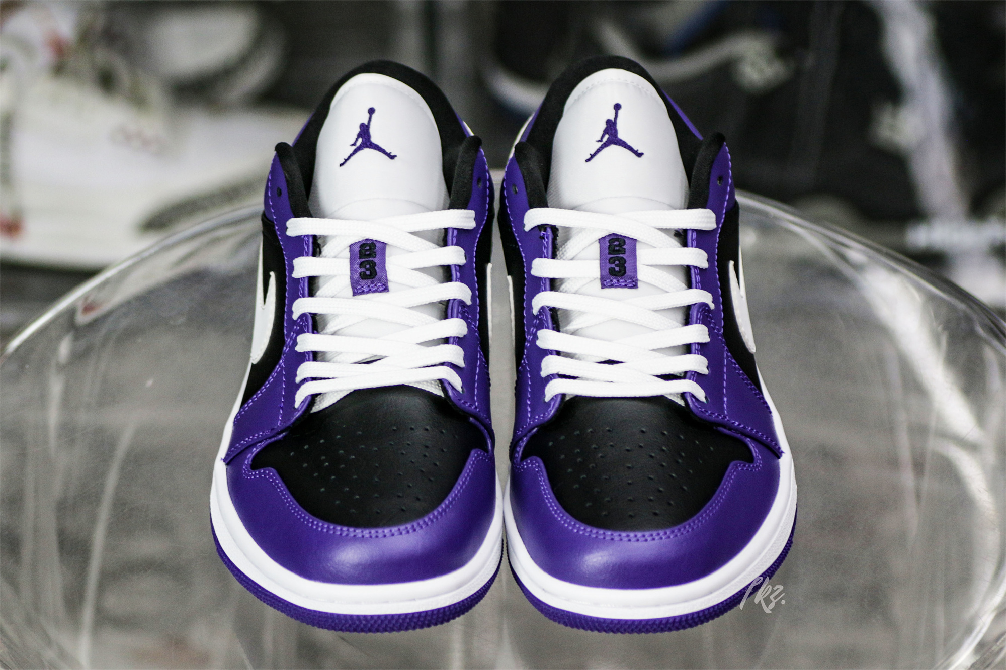 Air Jordan 1 Low Retro Court Purple Black 2020