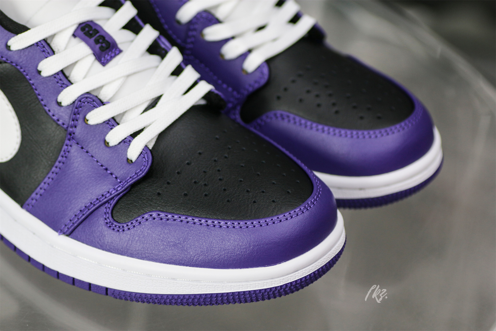 Air Jordan 1 Low Retro Court Purple Black 2020