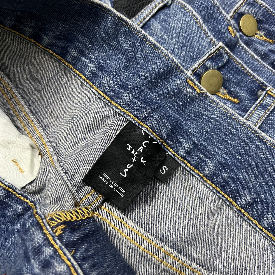 Travis Scott CACTUS JACK × Fragment Design Pants