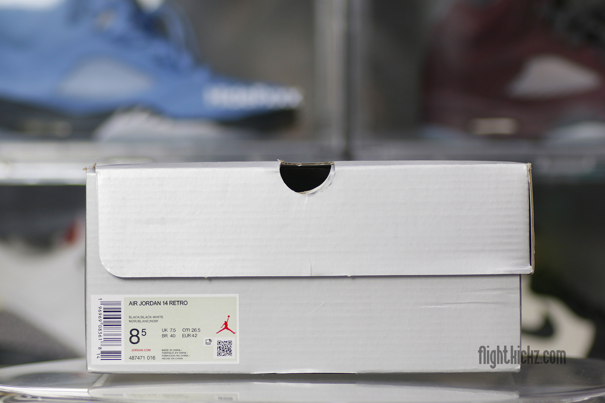 Air Jordan 14 “Black/White” 2023