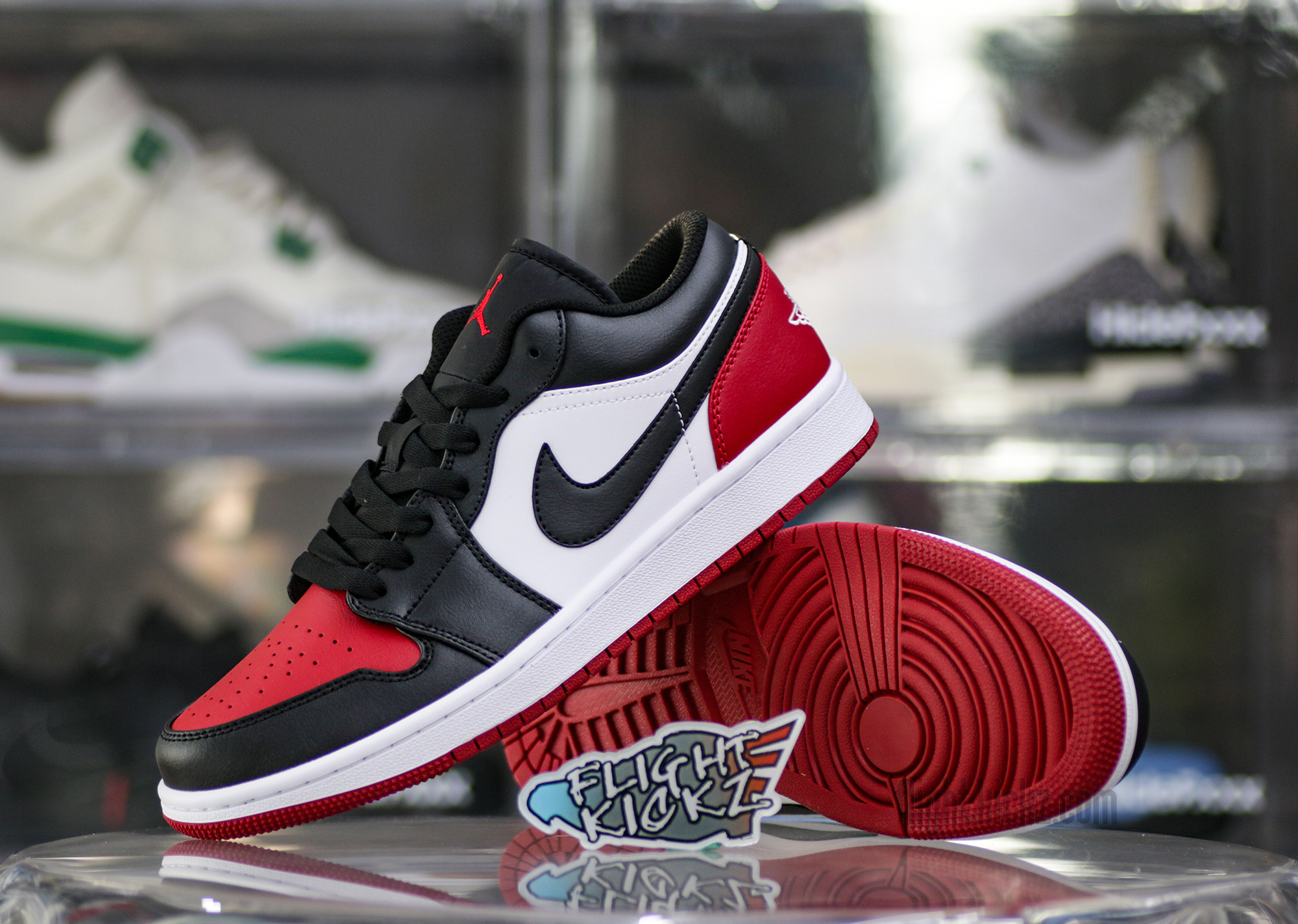 Air Jordan 1 Low Bred Toe 2.0(2023)