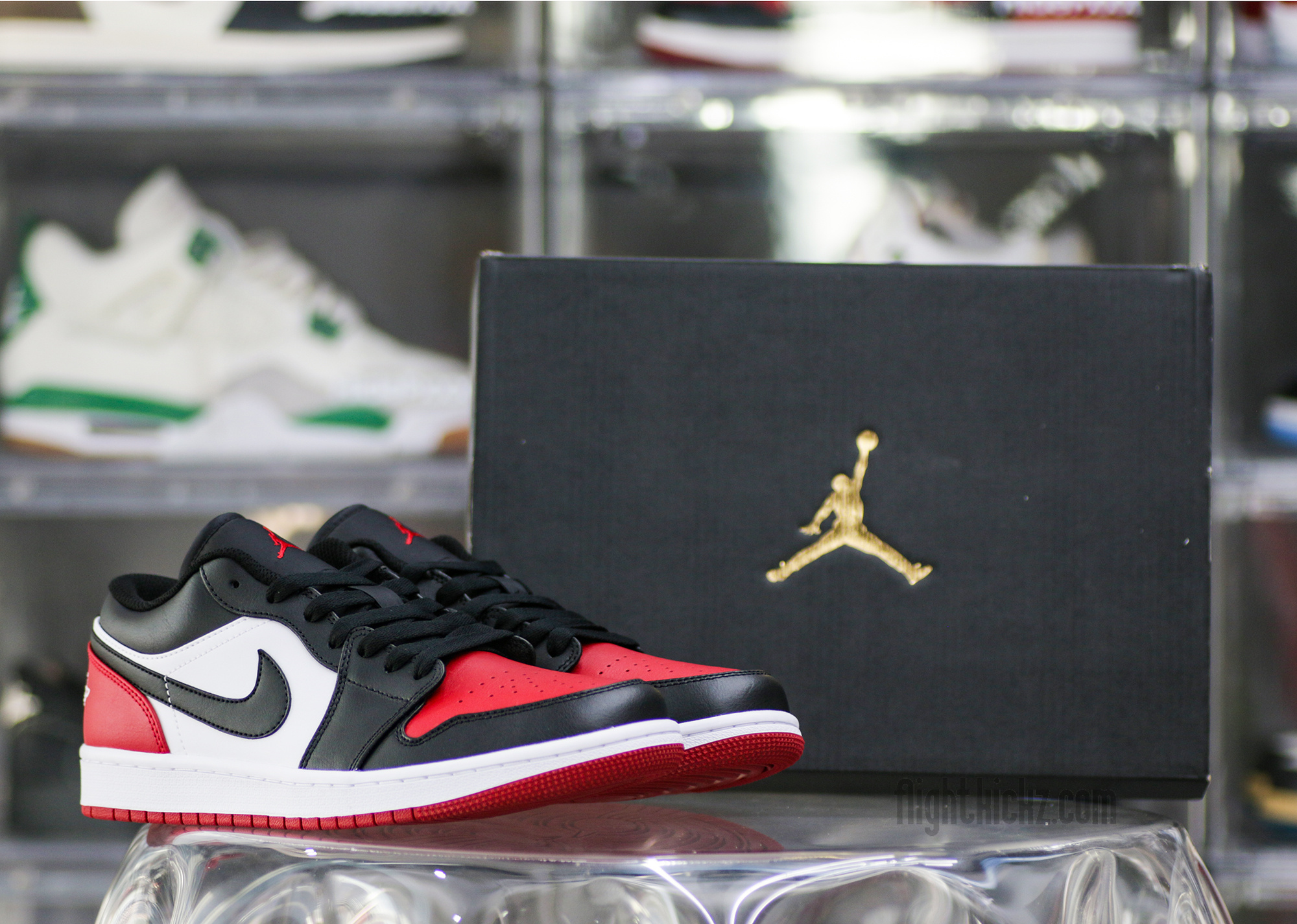 Air Jordan 1 Low Bred Toe 2.0(2023)