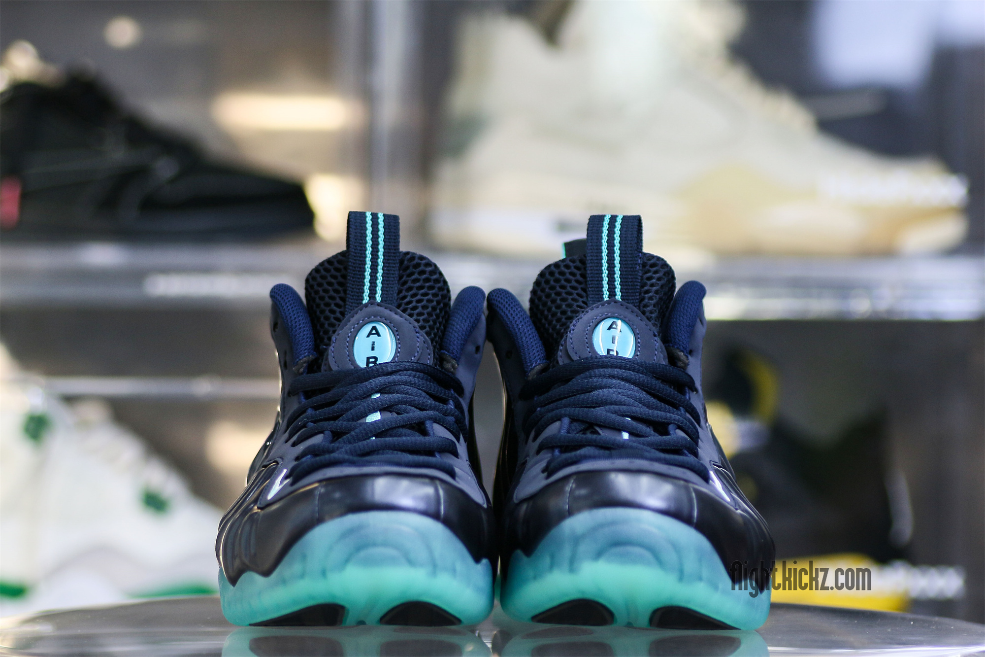 Nike Air Foamposite Pro (Obsidian/Aqua)