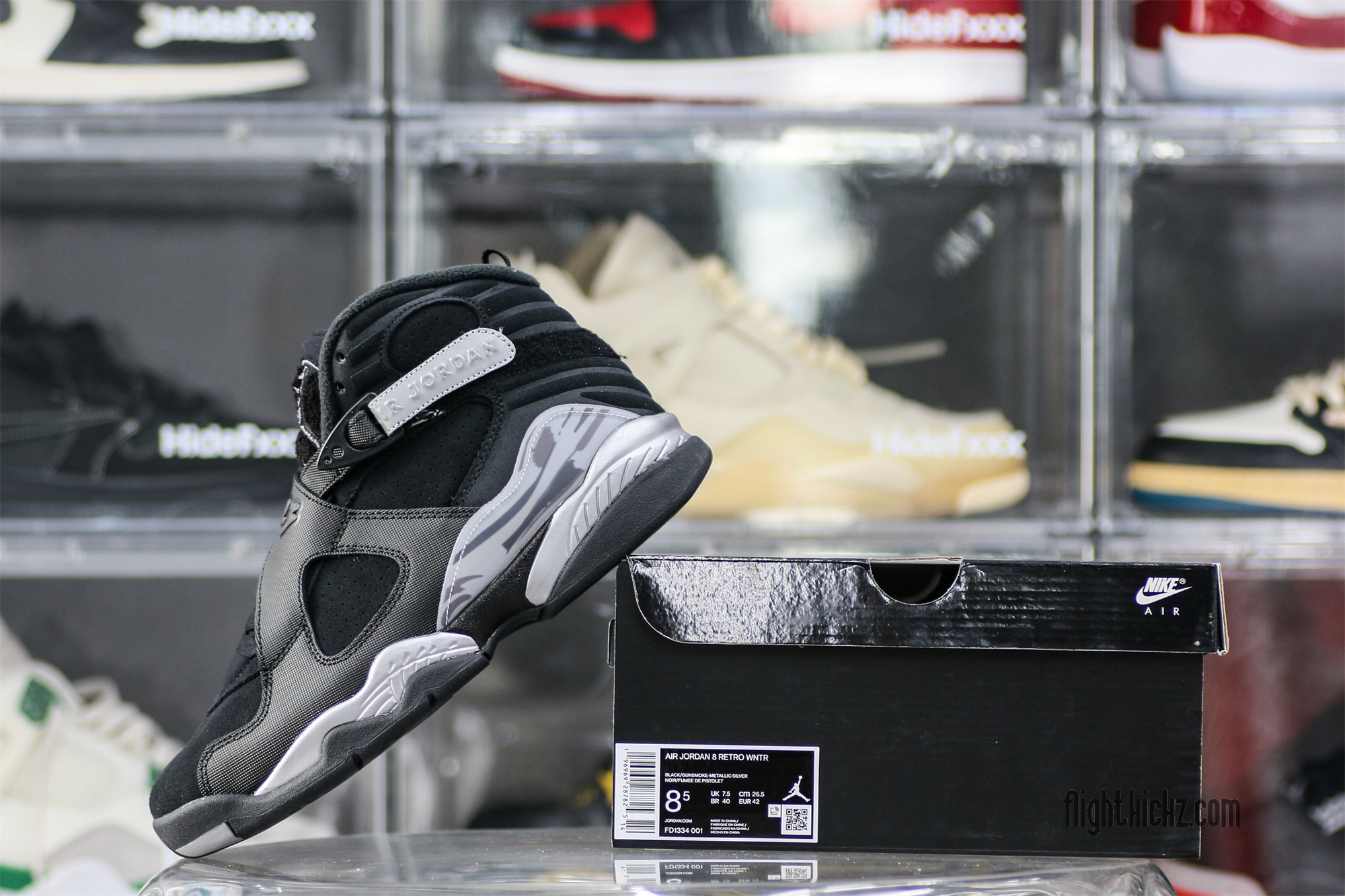 Air Jordan 8 Retro Winterized Gunsmoke