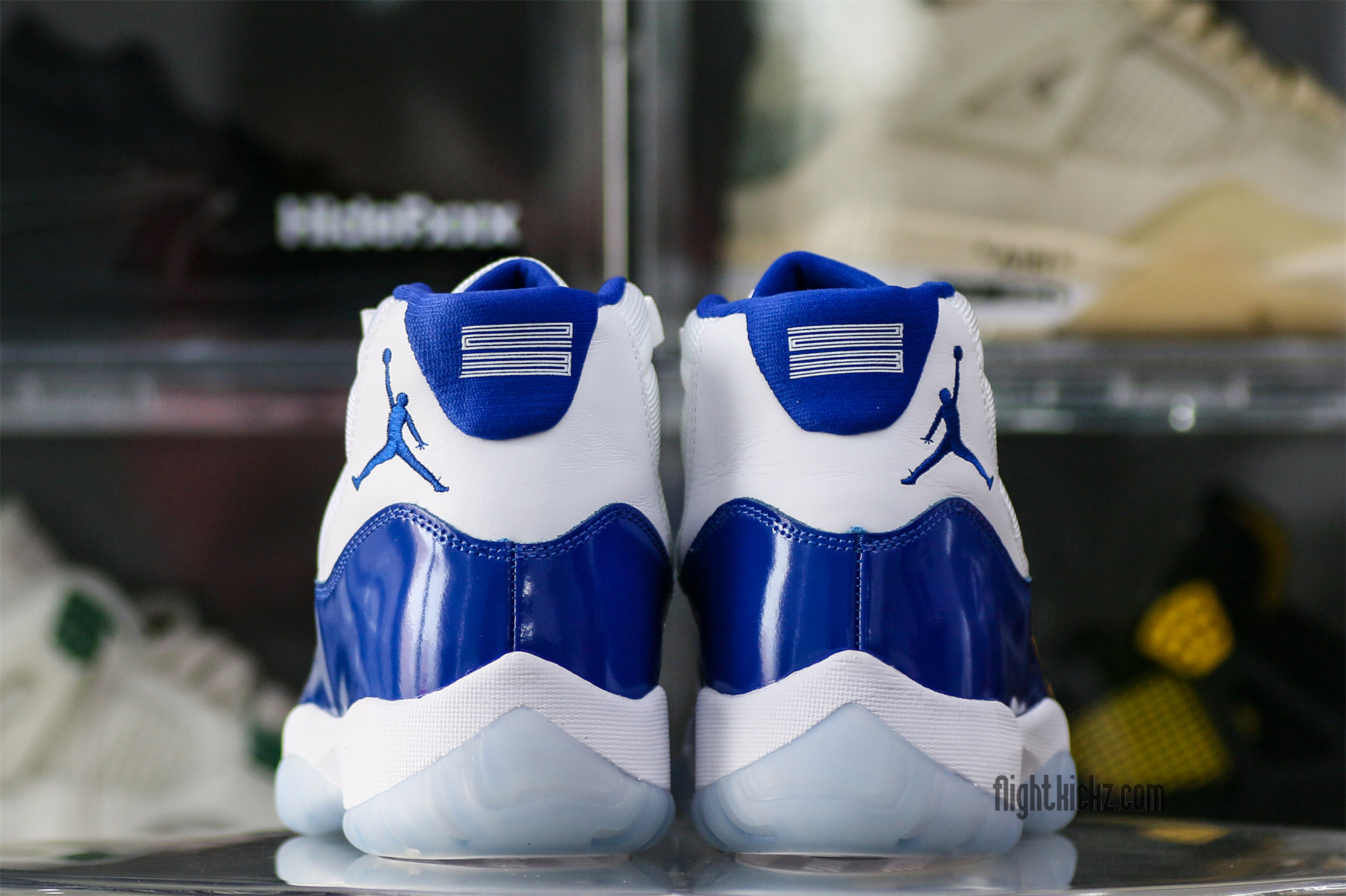 Air Jordan 11 Retro Concord Sketch White Royal Blue Oxidized