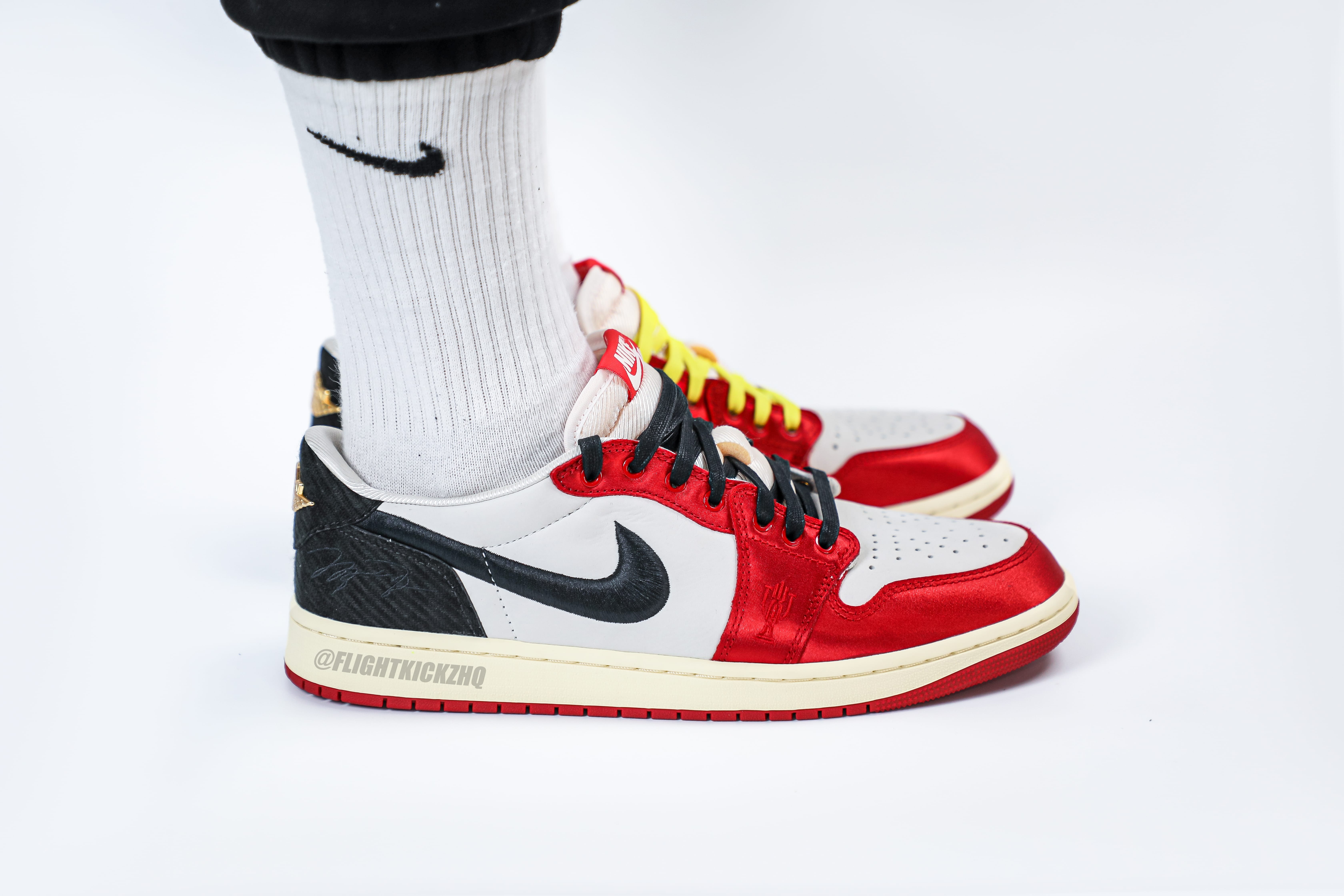 Trophy Room X Air Jordan 1 Retro Low OG SP Away 2024（LN5 A1 Batch）