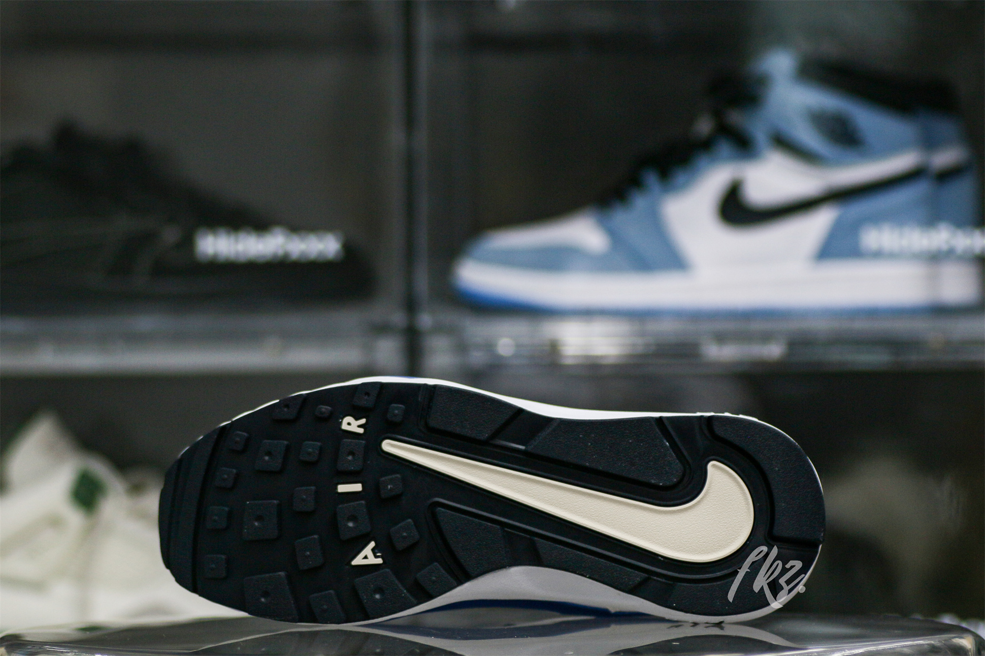 Nike Air Grudge Leather White Blue