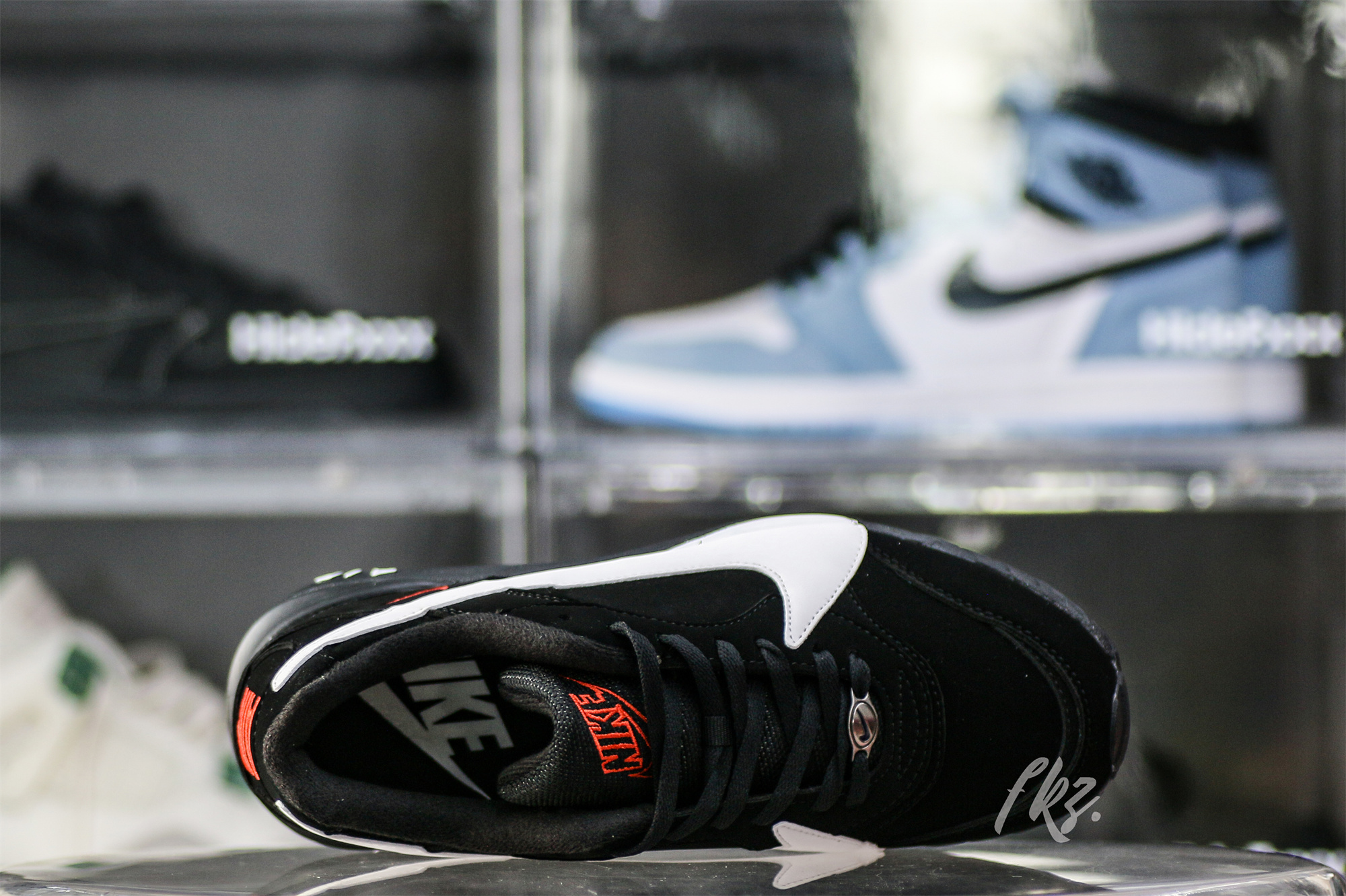 Nike Air Grudge Leather Black White