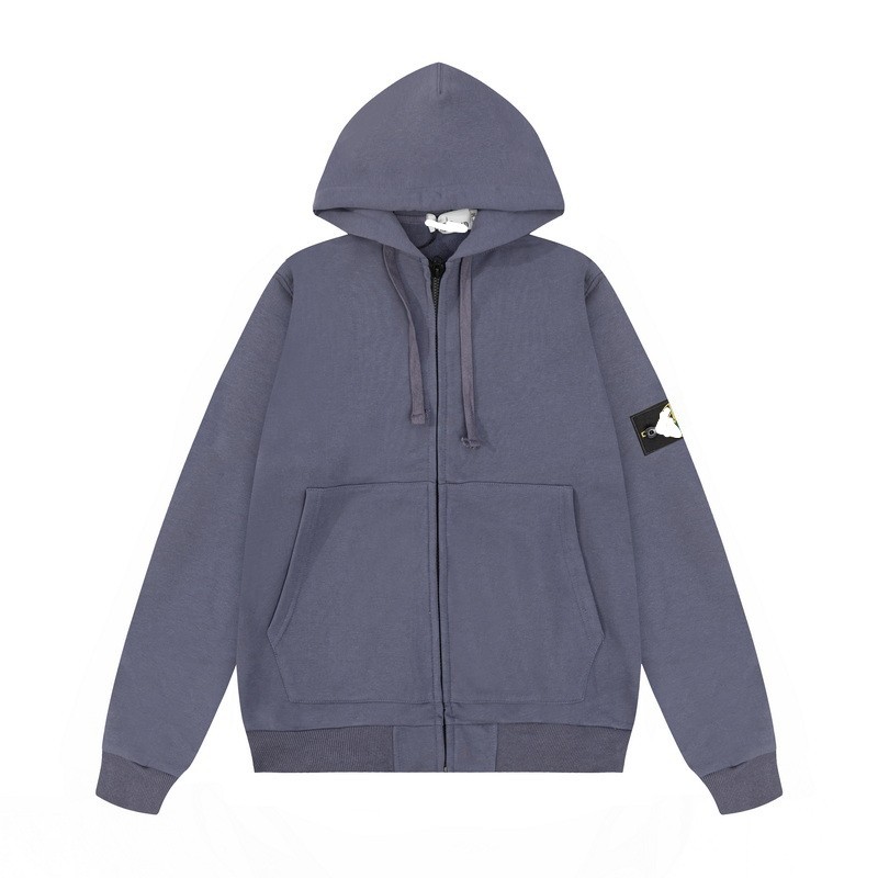 Stone Island Basic Functional Unisex Coat/Jacket with a compass badge