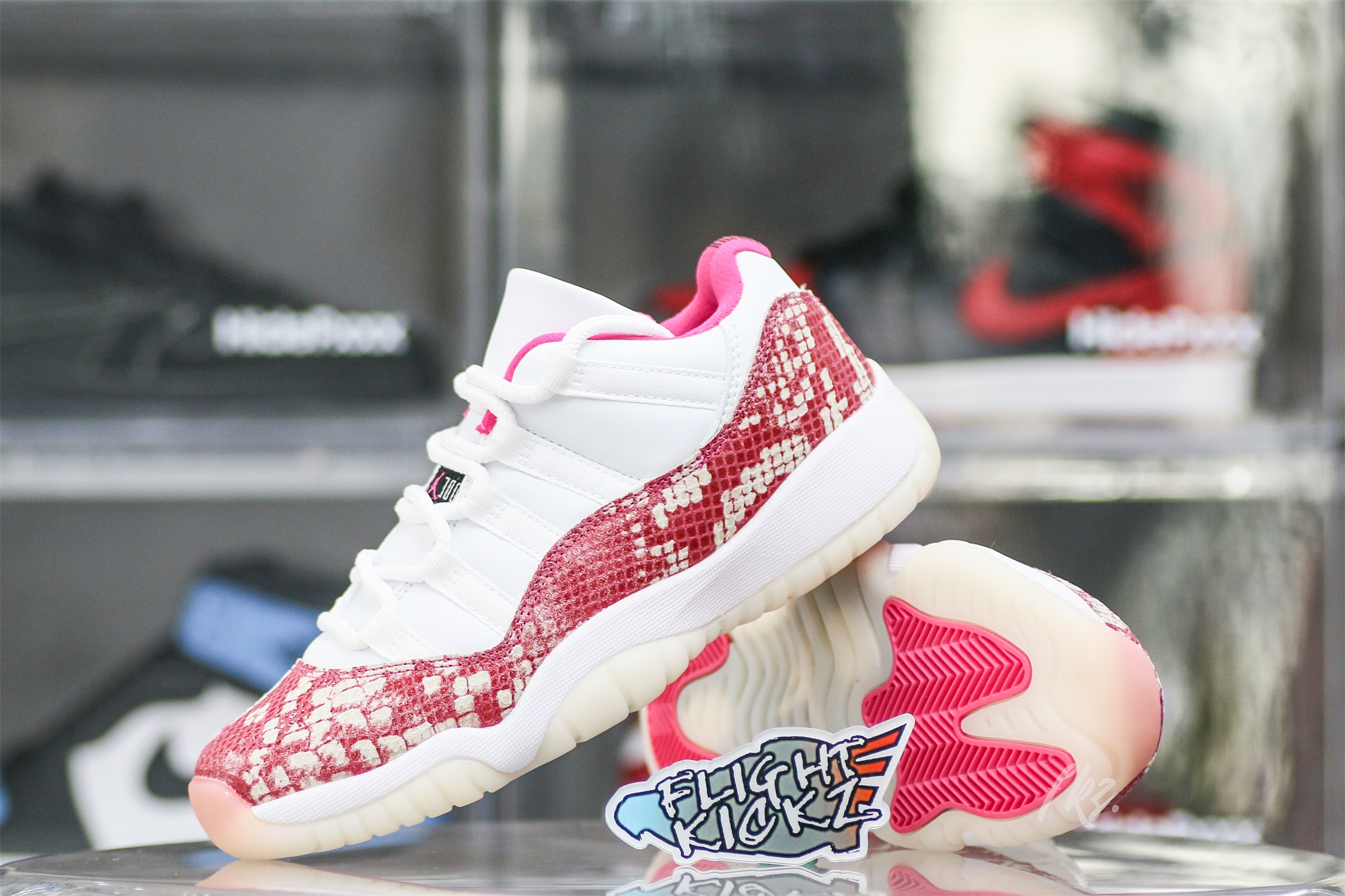 Air Jordan 11 Retro Low Pink Snakeskin (2019) (Women’s)