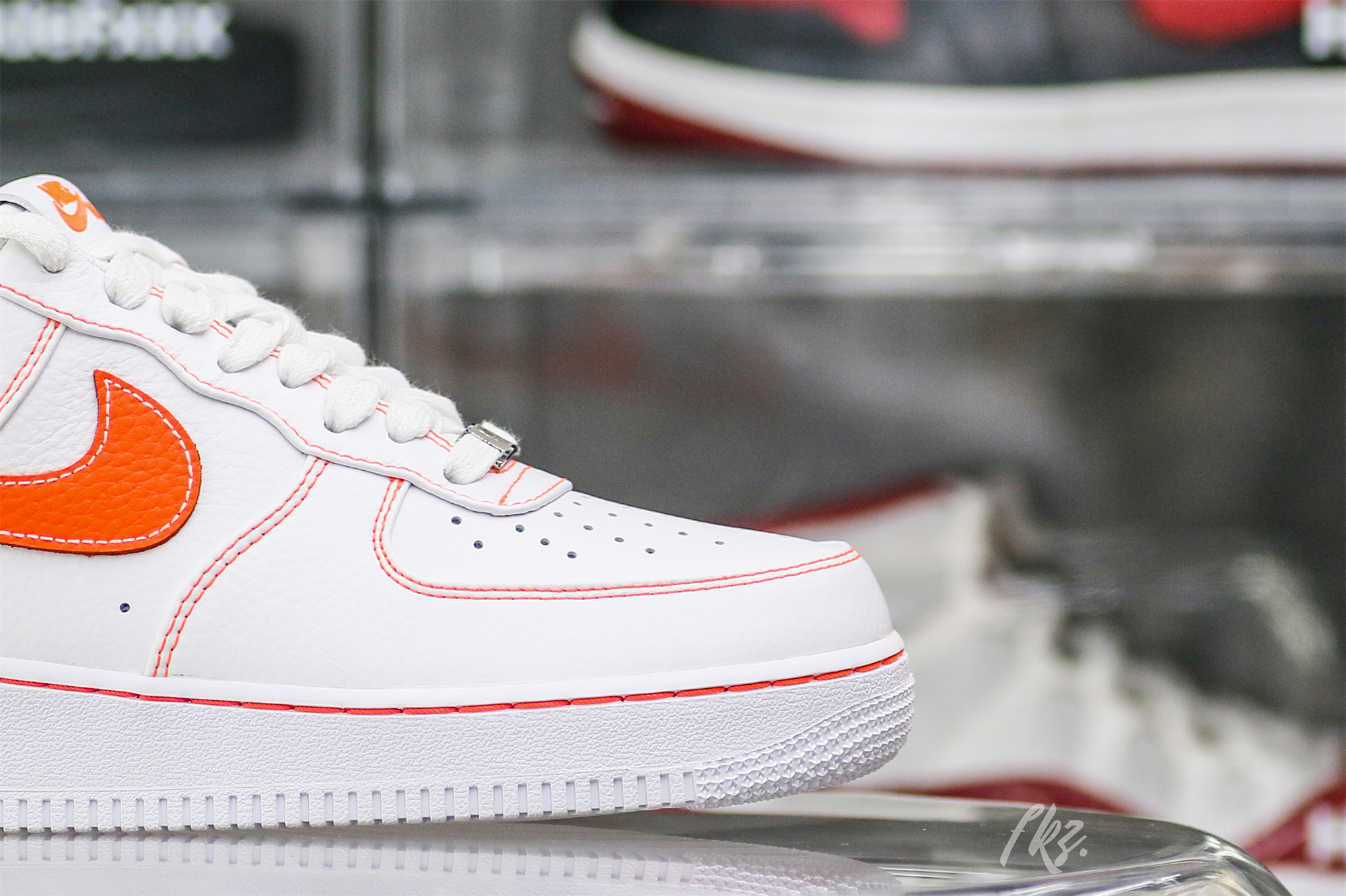 VLONE x Nike Air Force 1 White/Total Orange