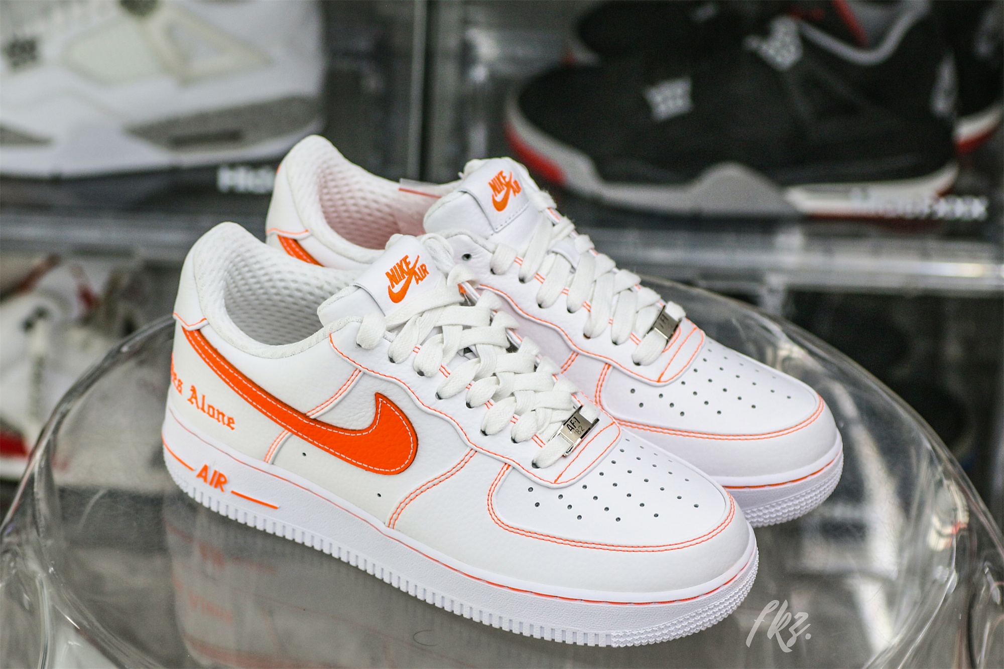 VLONE x Nike Air Force 1 White/Total Orange