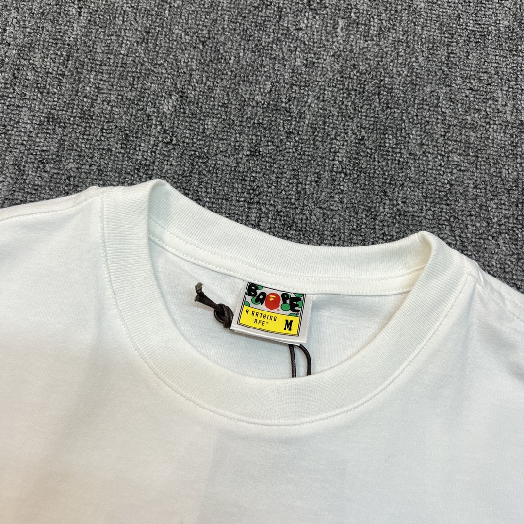 BAPE Red Color Camo By Bathing Tee