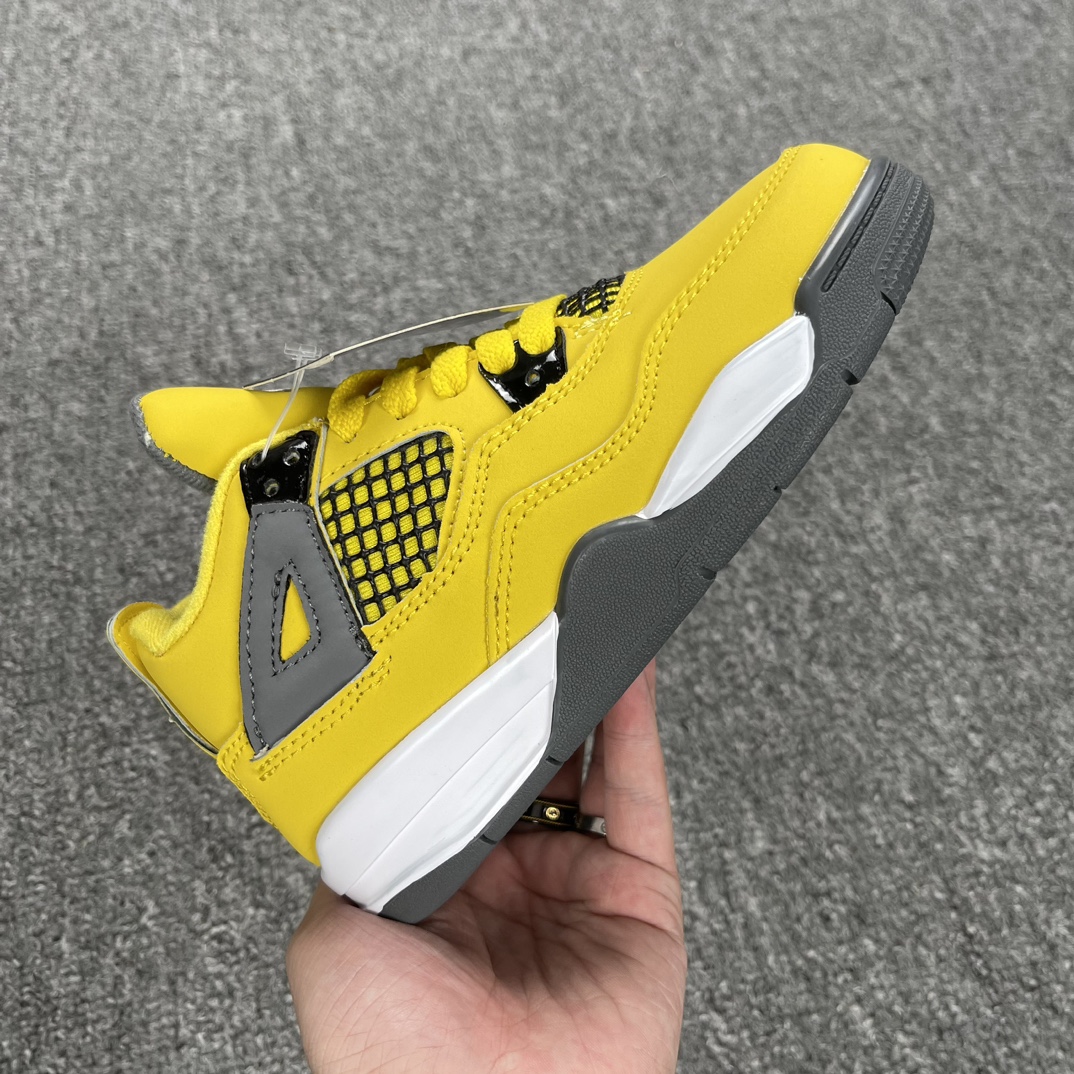 Air Jordan 4 Retro ‘Lightning’ 2021 Kid