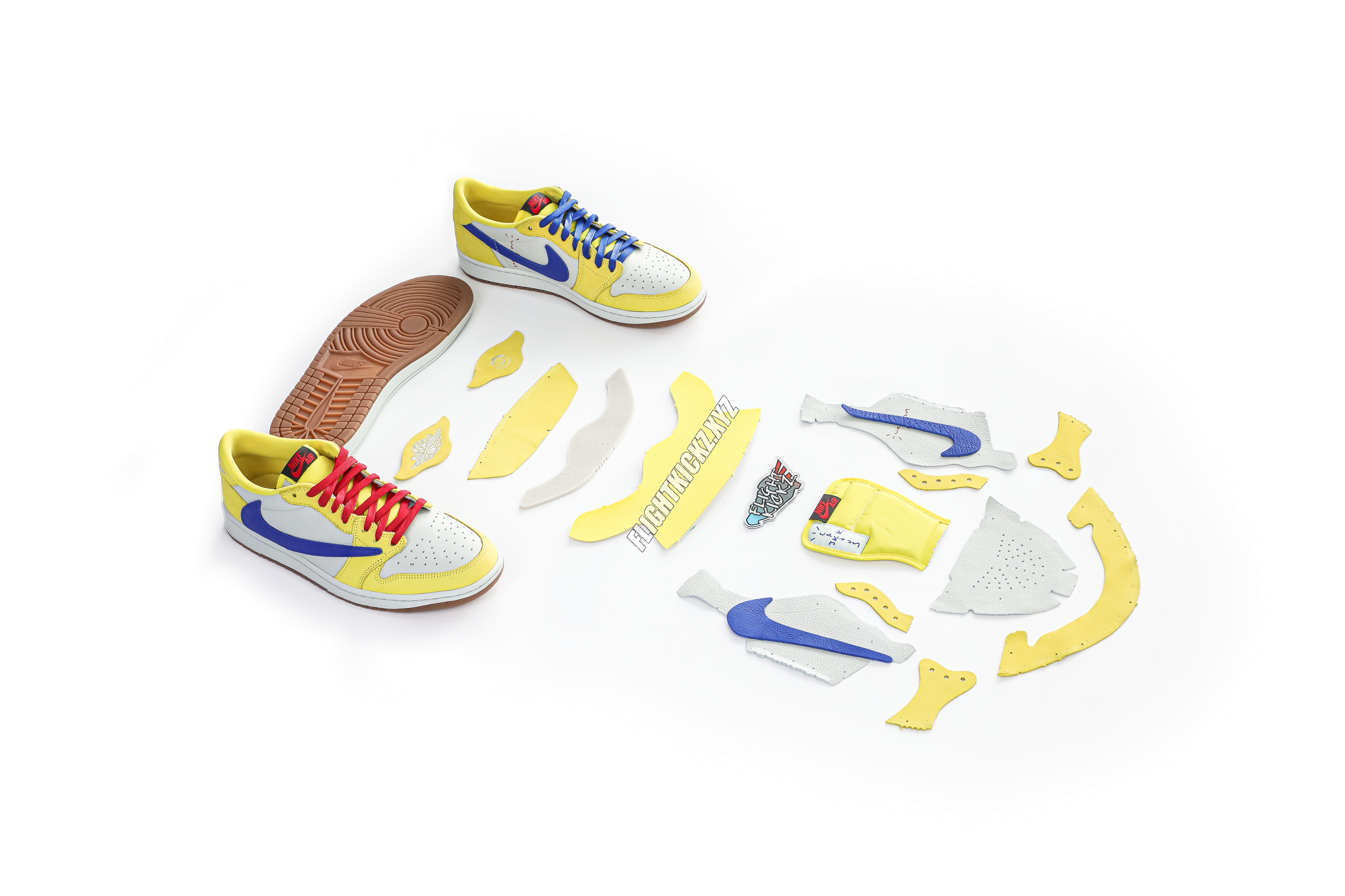 Travis Scott x Air Jordan 1 Retro Low OG SP “Elkins/Canary Yellow” (LN5 A1 batch)