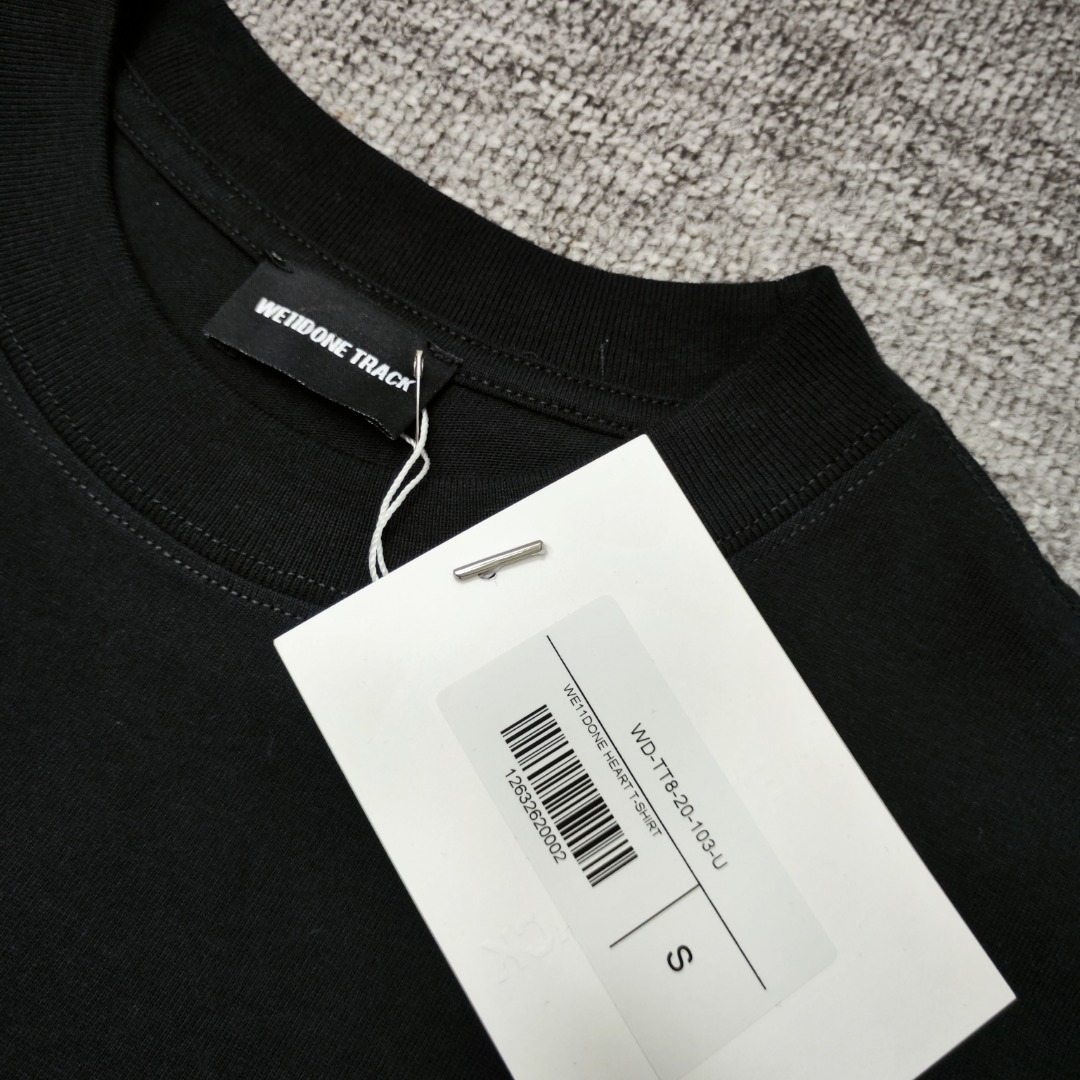 WE11D0NETRACK New Colorful Hand-Painted Graffiti T-Shirt