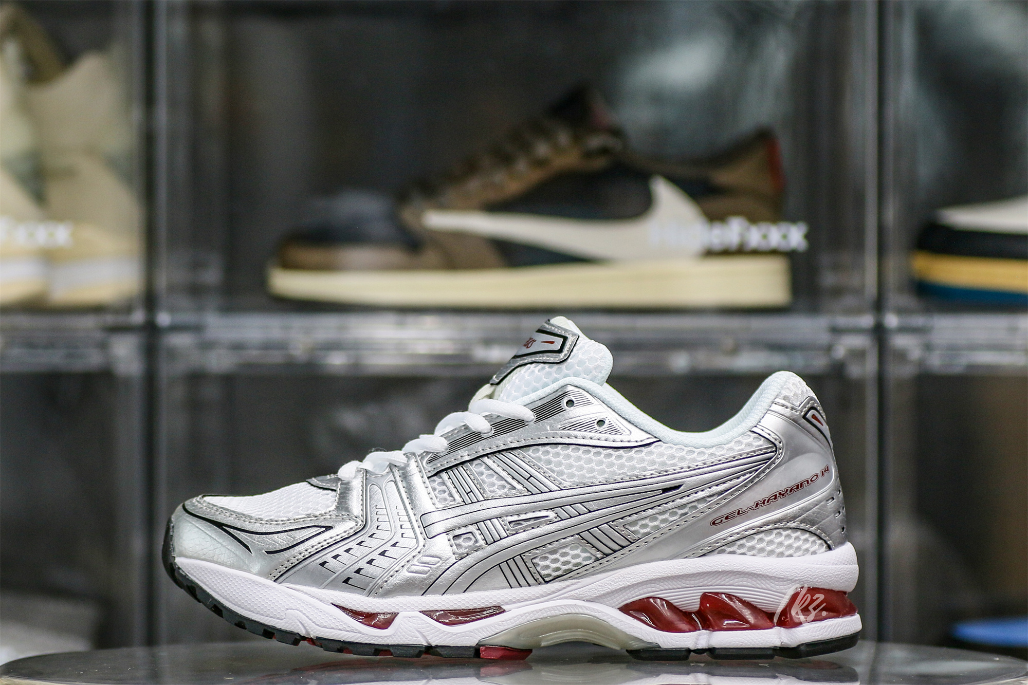 Gel Kayano 14 Pure Silver Red 2021