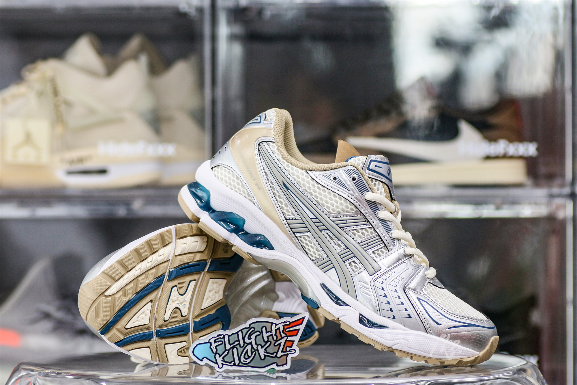 Gel Kayano 14 Cream Pure Silver 2022