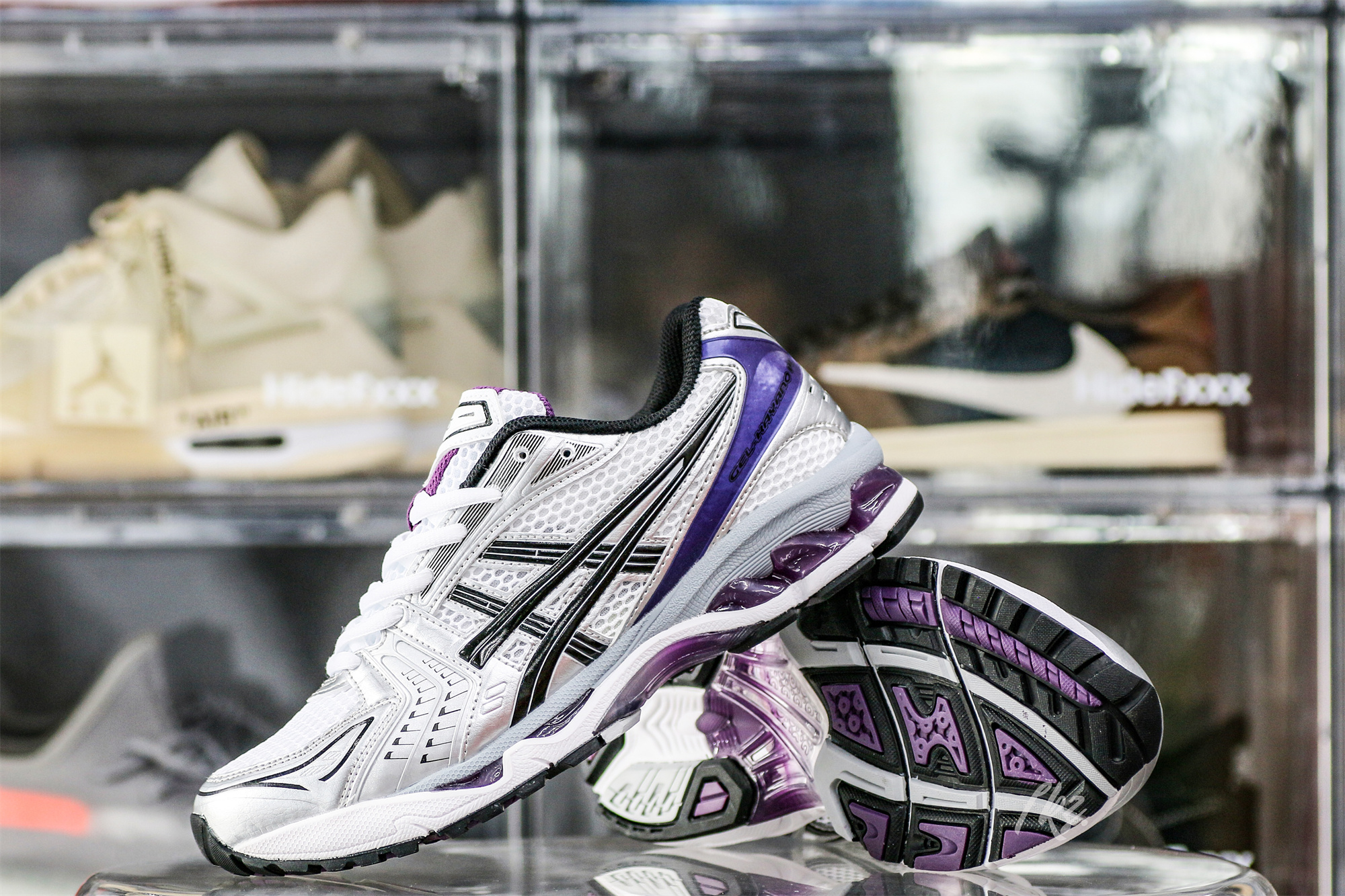Gel Kayano 14 Silver Grape 2023