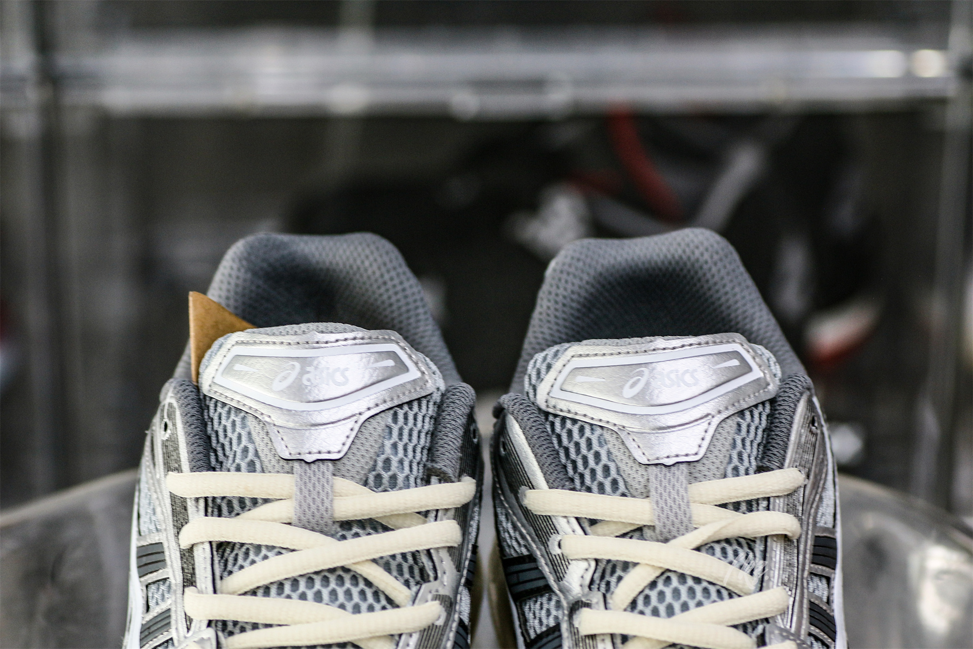 Gel Kayano 14 Black Glacier Grey Silver 2023