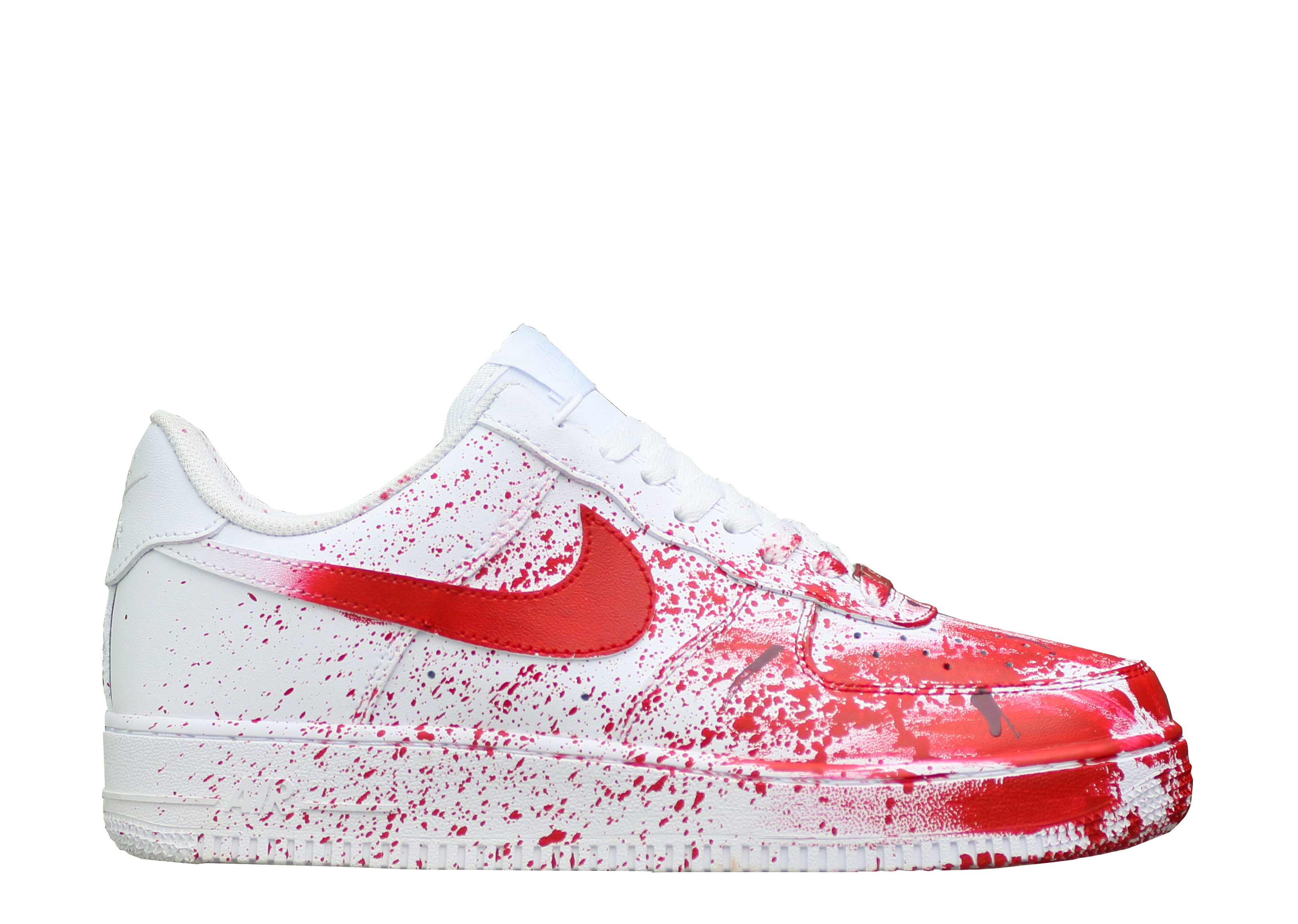 Air Force 1 Low Custom Blood Splatter
