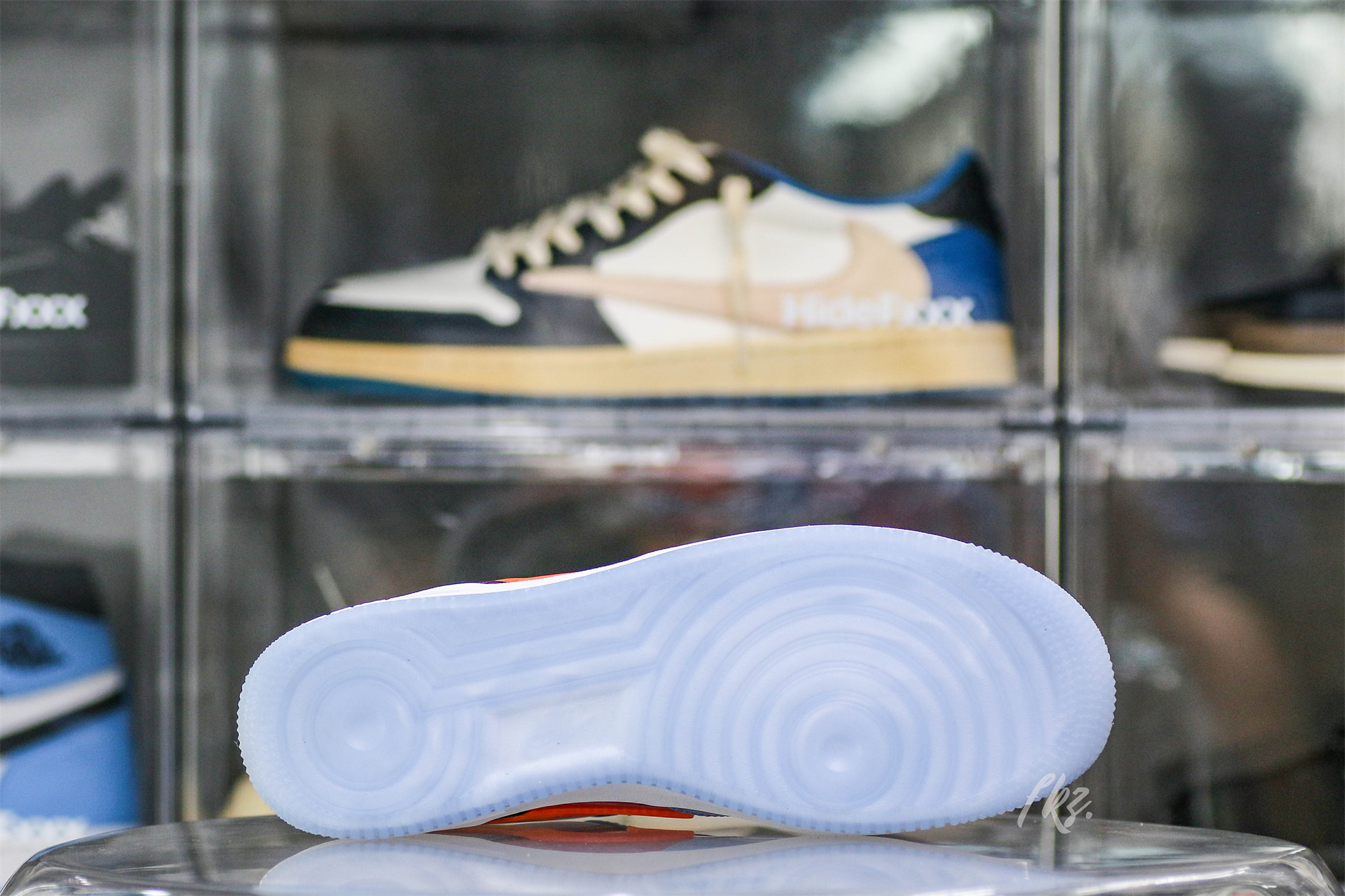 Undefeated X Air Force 1 Low Total Orange