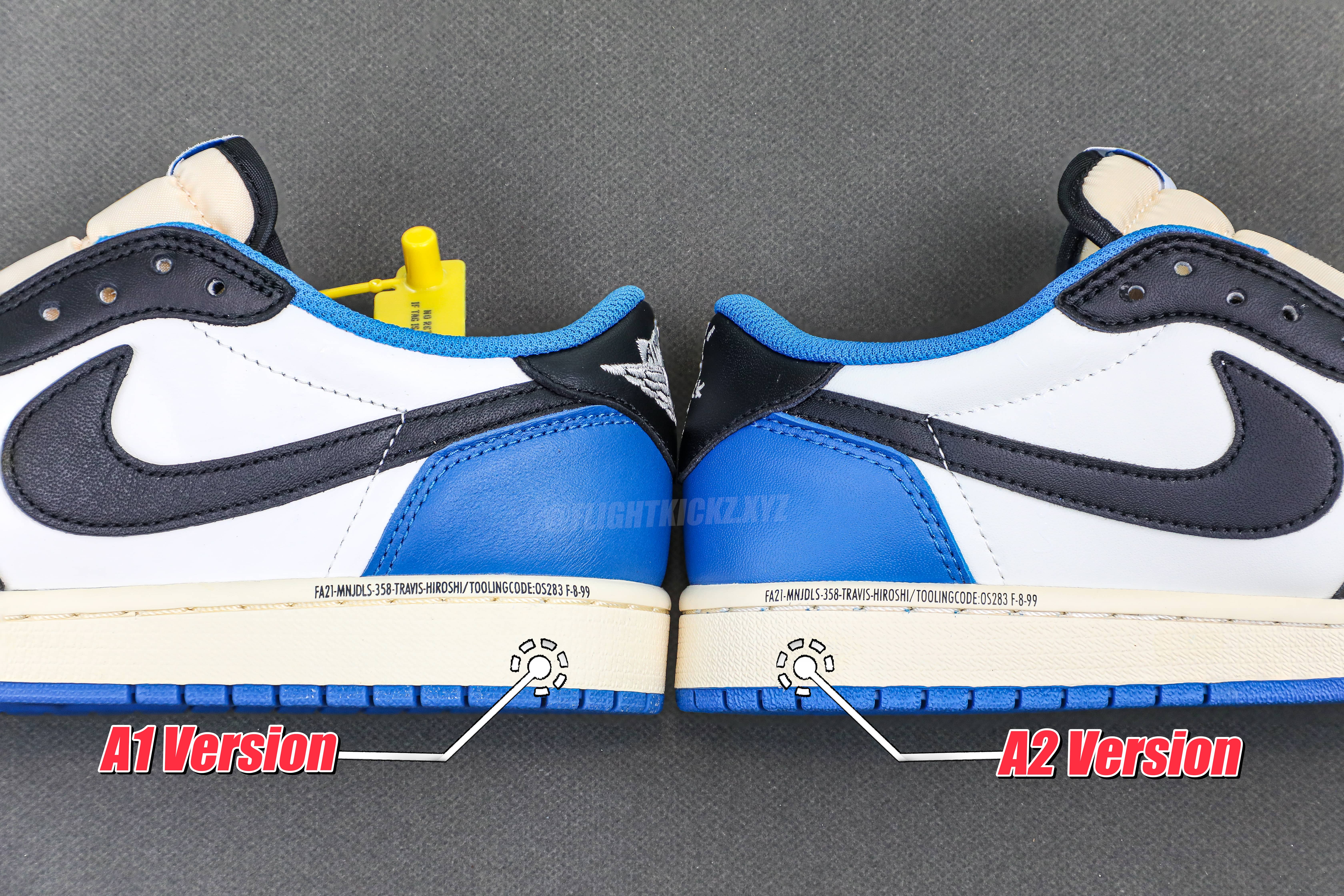 Fragment x Travis Scott x Air Jordan 1 Low(A2 Batch)