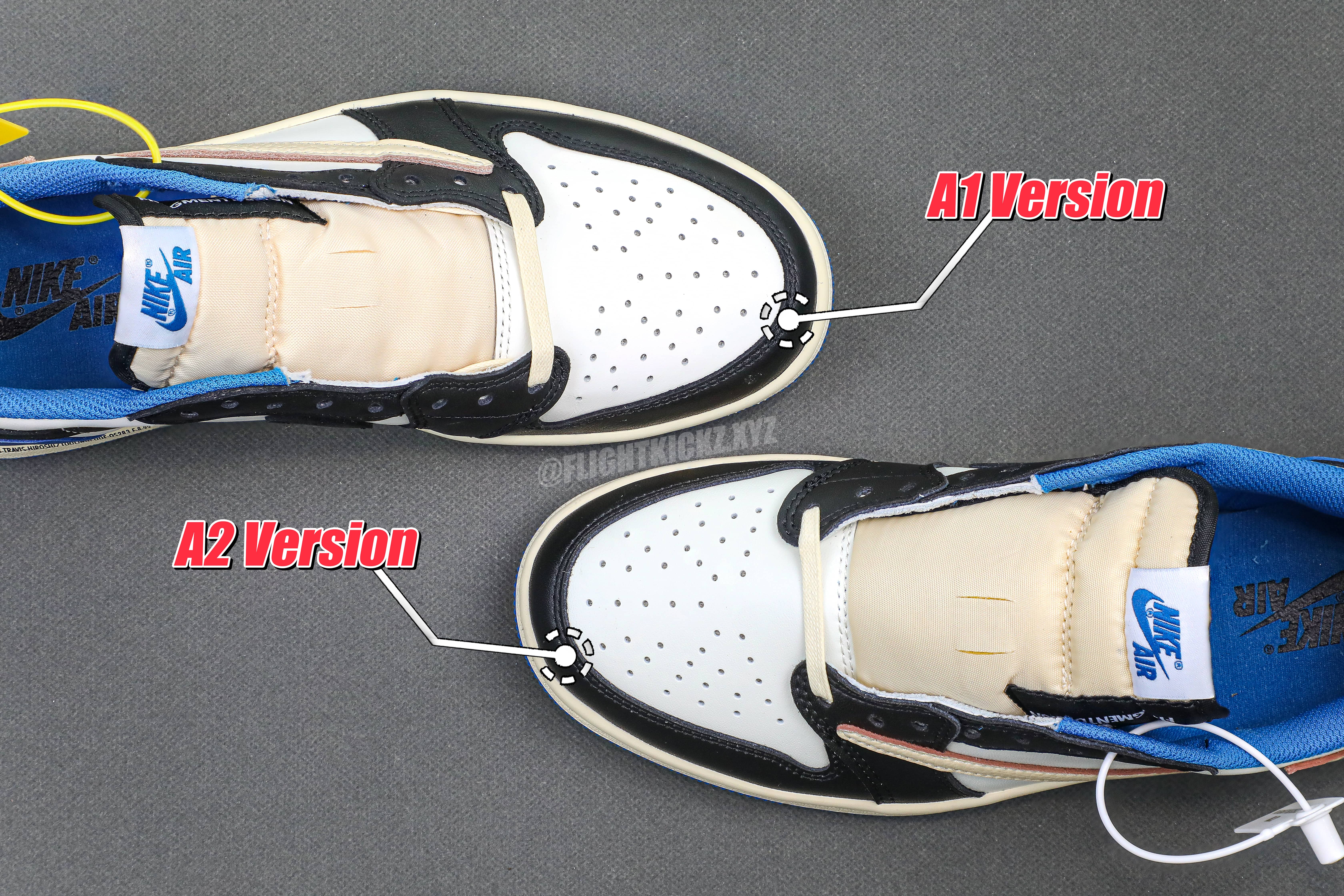 Fragment x Travis Scott x Air Jordan 1 Low(A2 Batch)