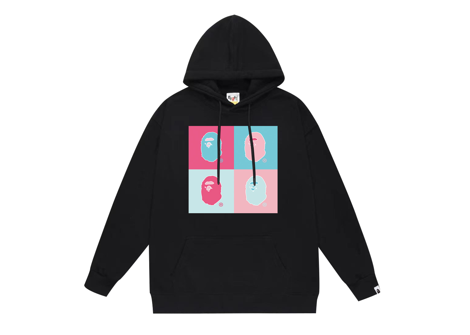 BAPE Ape Head four-in-one graphic hoodie