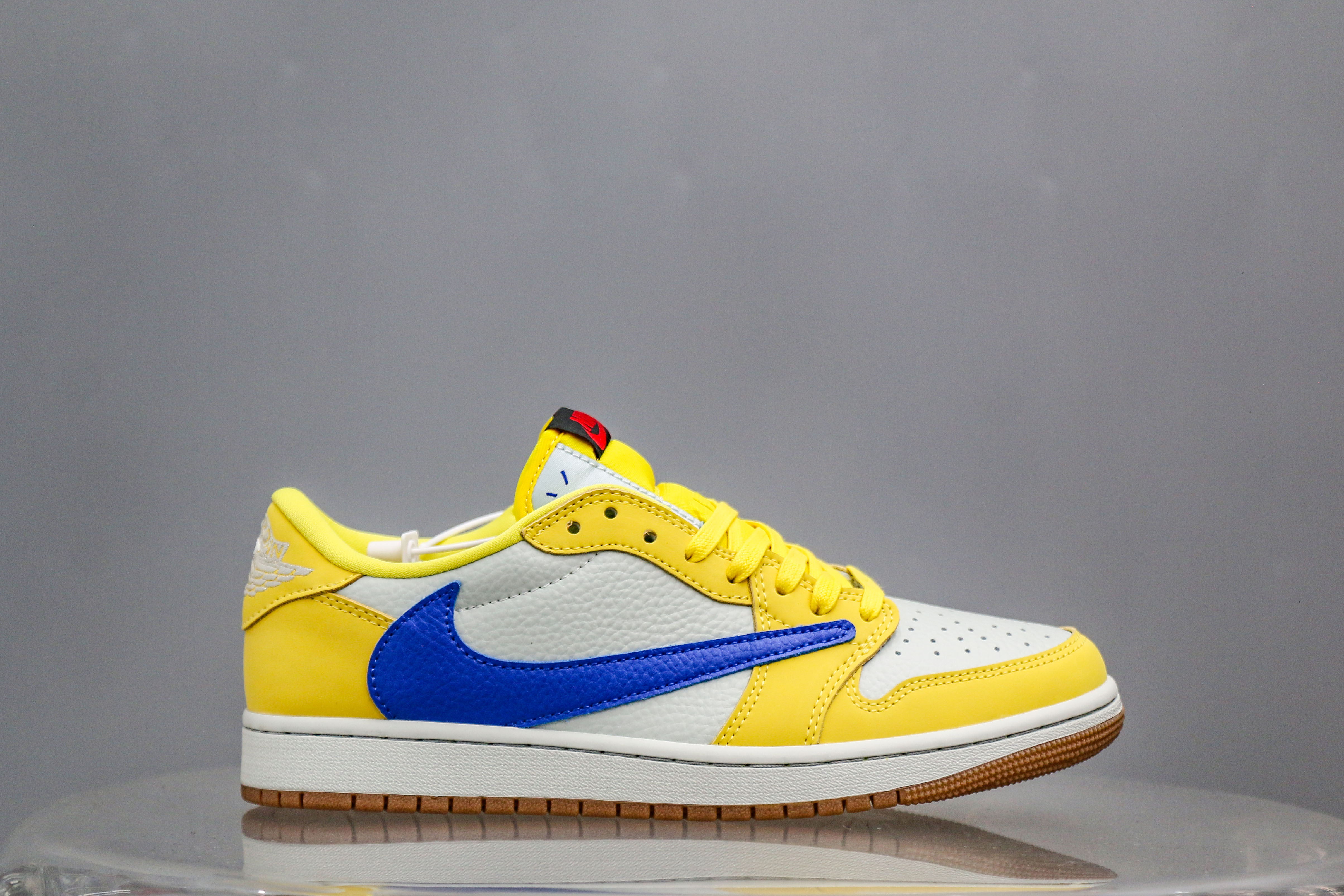 Travis Scott x Air Jordan 1 Retro Low OG SP “ElkinsCanary Yellow”（A2 Batch)