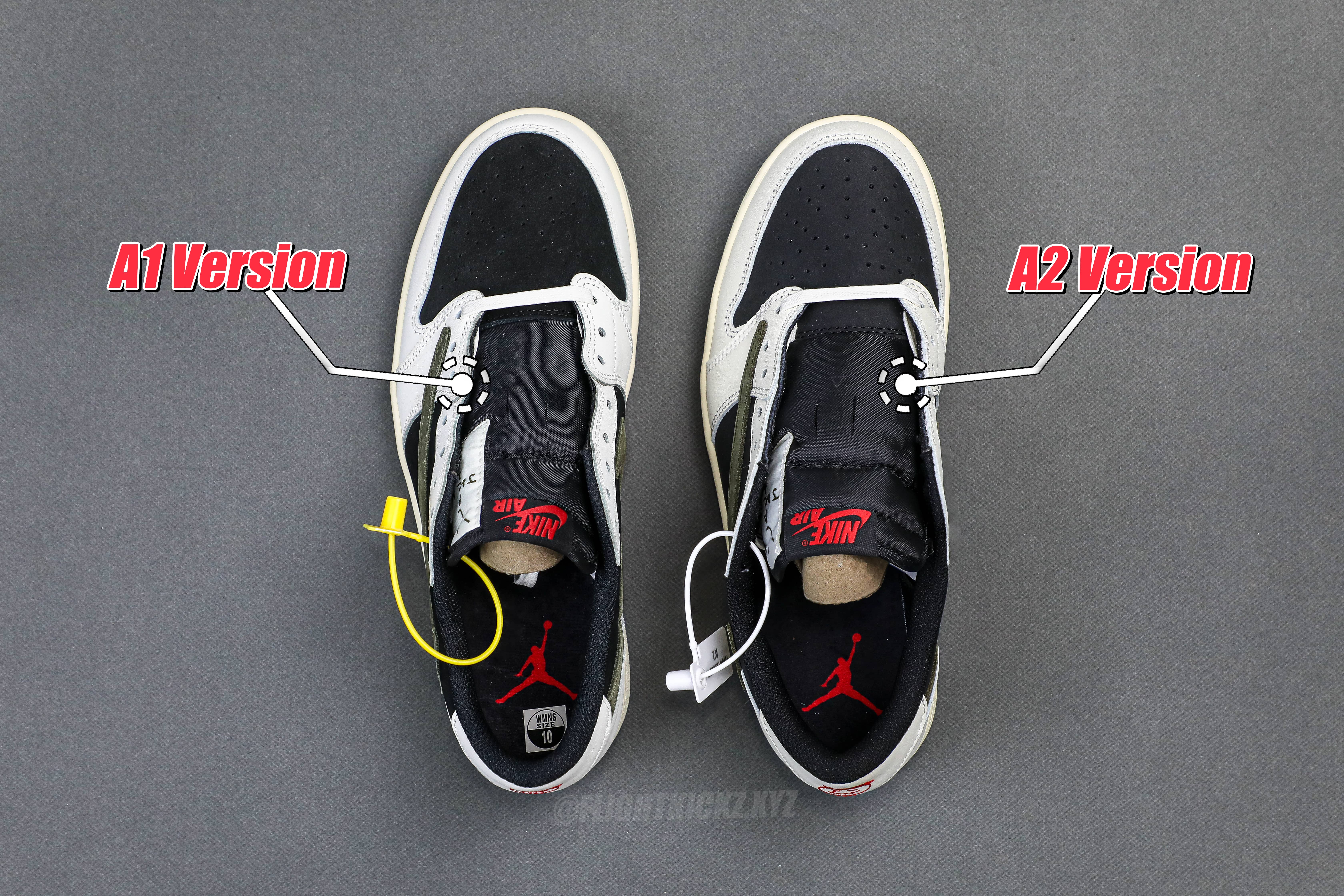 Travis Scott x Air Jordan 1 Low OG SP Olive(A2 Batch)