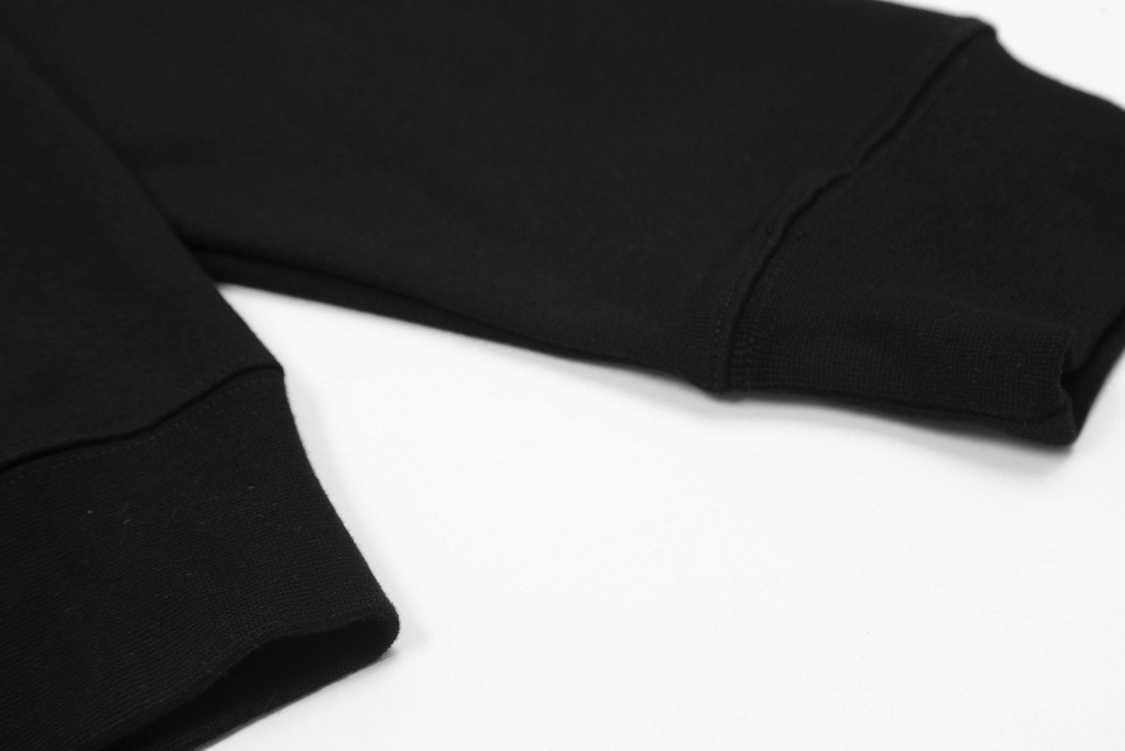 Ch*0me He**ts black embroidered and printed heavy-duty zip-up hoodie