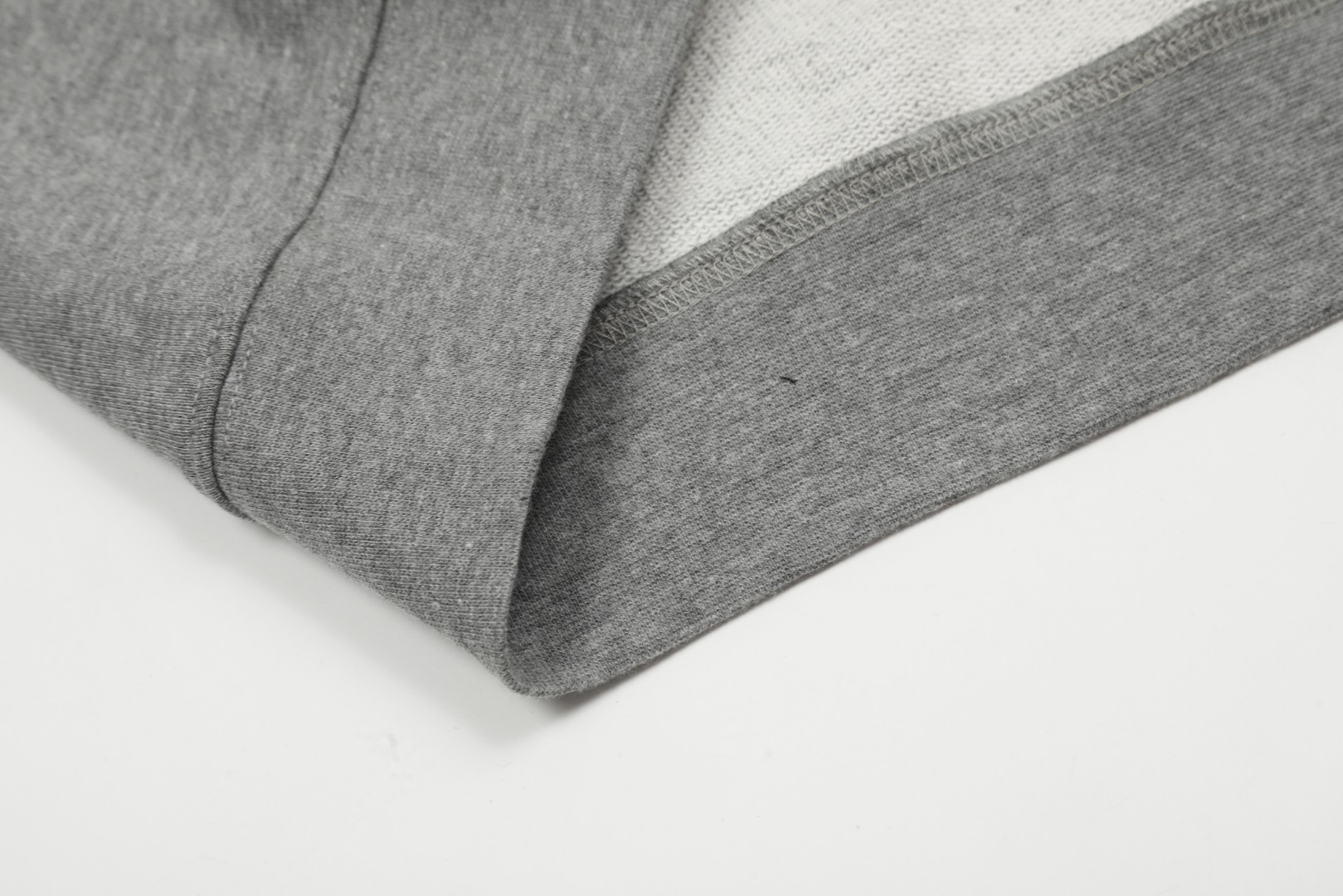 Ch*0me He**ts gray embroidered and printed heavy-duty zip-up hoodie