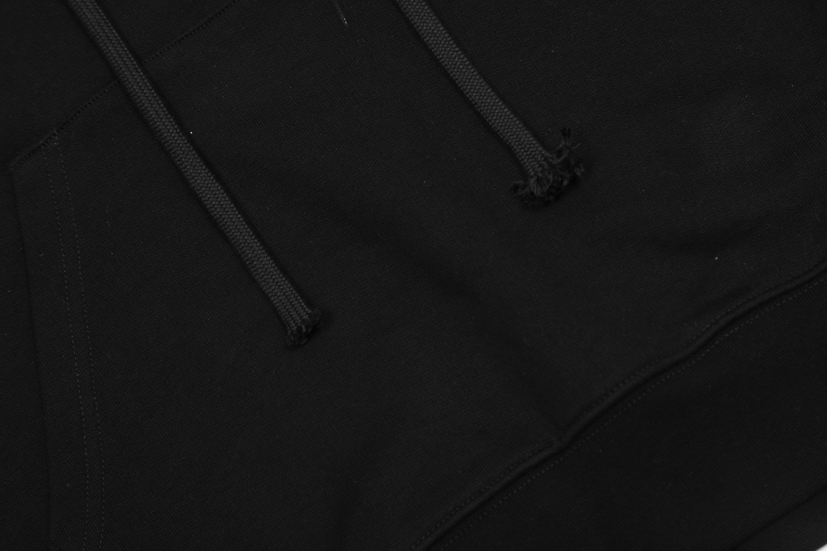 Ch*0me He**ts embroidered and printed heavy-duty hoodie in black